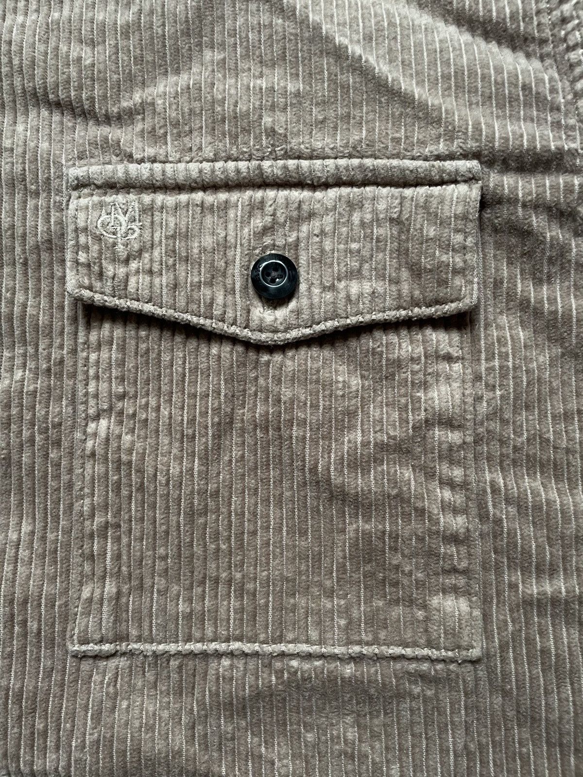Marc O'Polo × Velvet Vintage Marc O Polo Velvet Hooded Overshirt Jacket XL Brown Size US XL / EU 56 / 4 - 4 Thumbnail