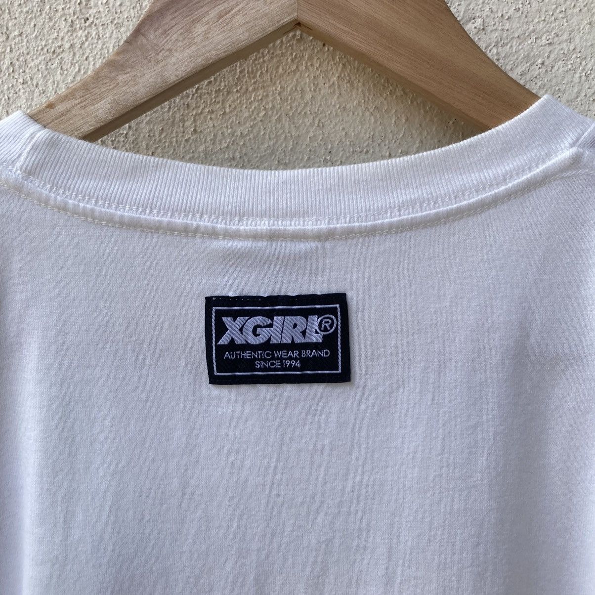 Japanese Brand X-Girl Japan Streetwear Skategang White T shirt Size US M / EU 48-50 / 2 - 8 Thumbnail