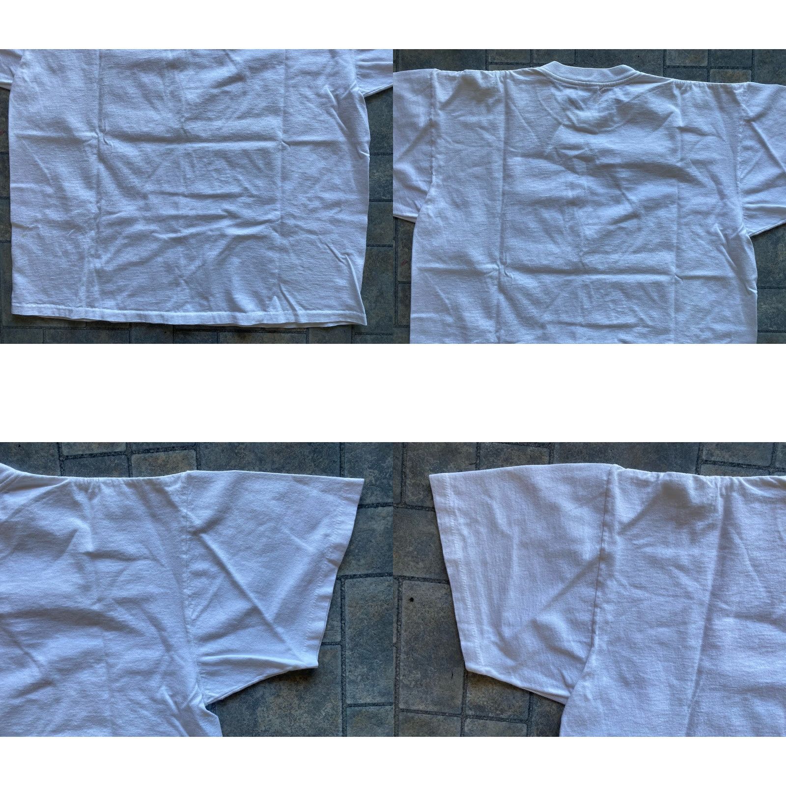 Delta VINTAGE Delta T-Shirt Mens XL White Reach For Tomorrow United States Made In USA Single Stitch Shirt Size US XL / EU 56 / 4 - 9 Thumbnail