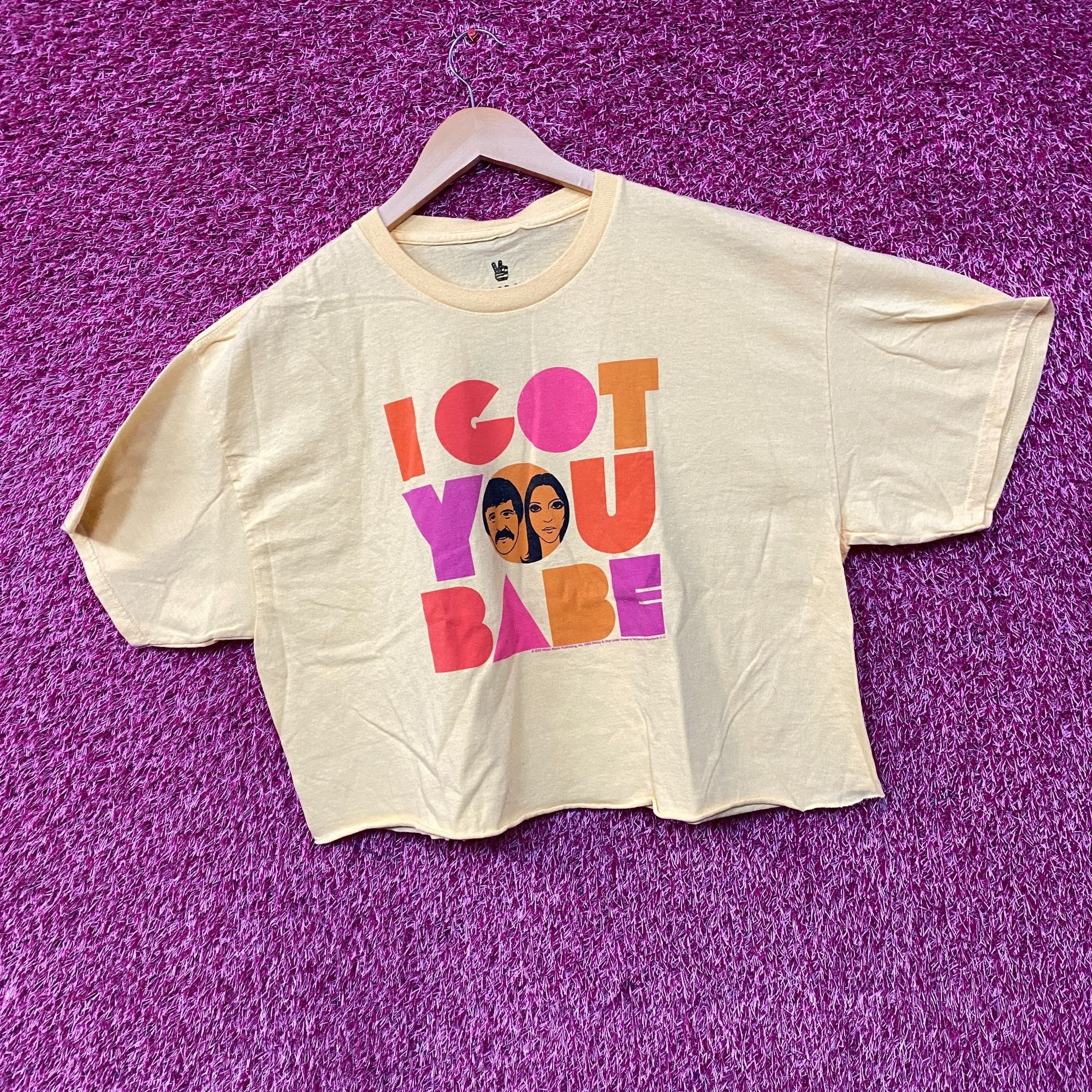 Junk Food Sonny and Cher I Got You Babe Crop top Size Large Size L / US 10 / IT 46 - 3 Thumbnail