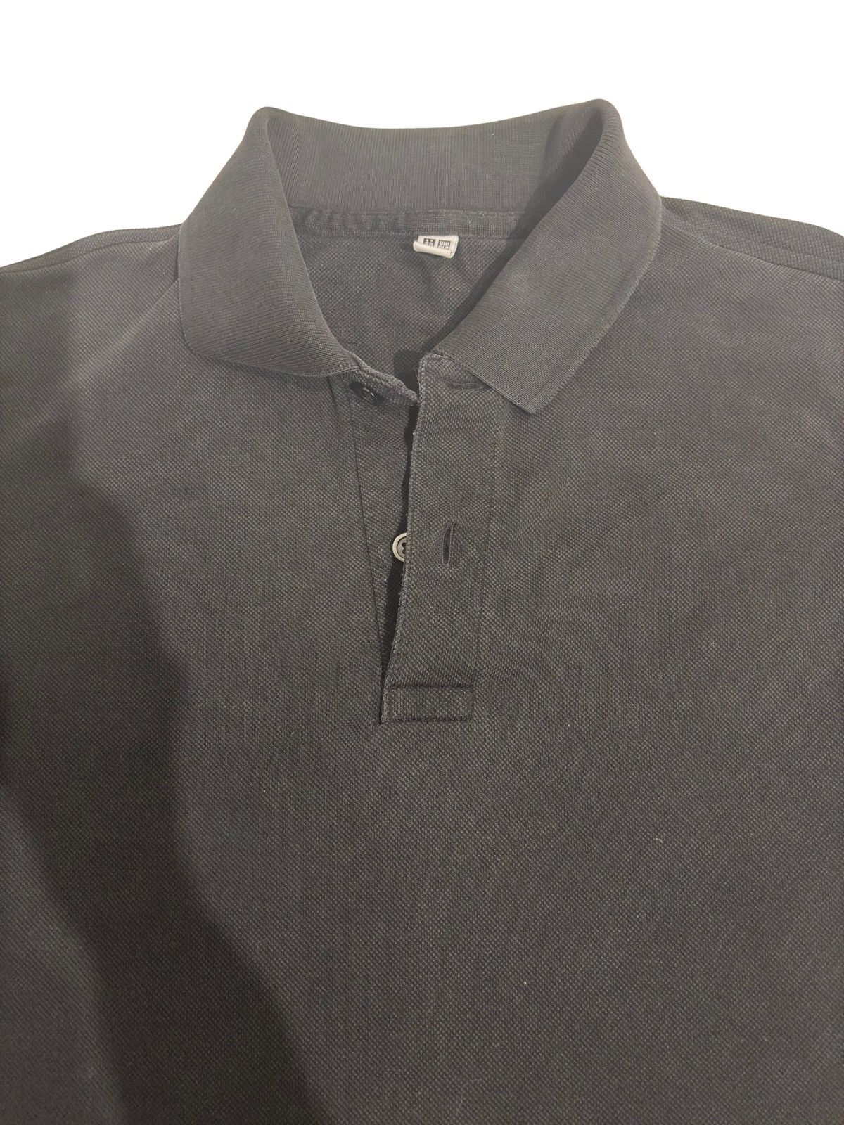 Uniqlo Black polo Shirt.mt1114 Size US M / EU 48-50 / 2 - 2 Thumbnail