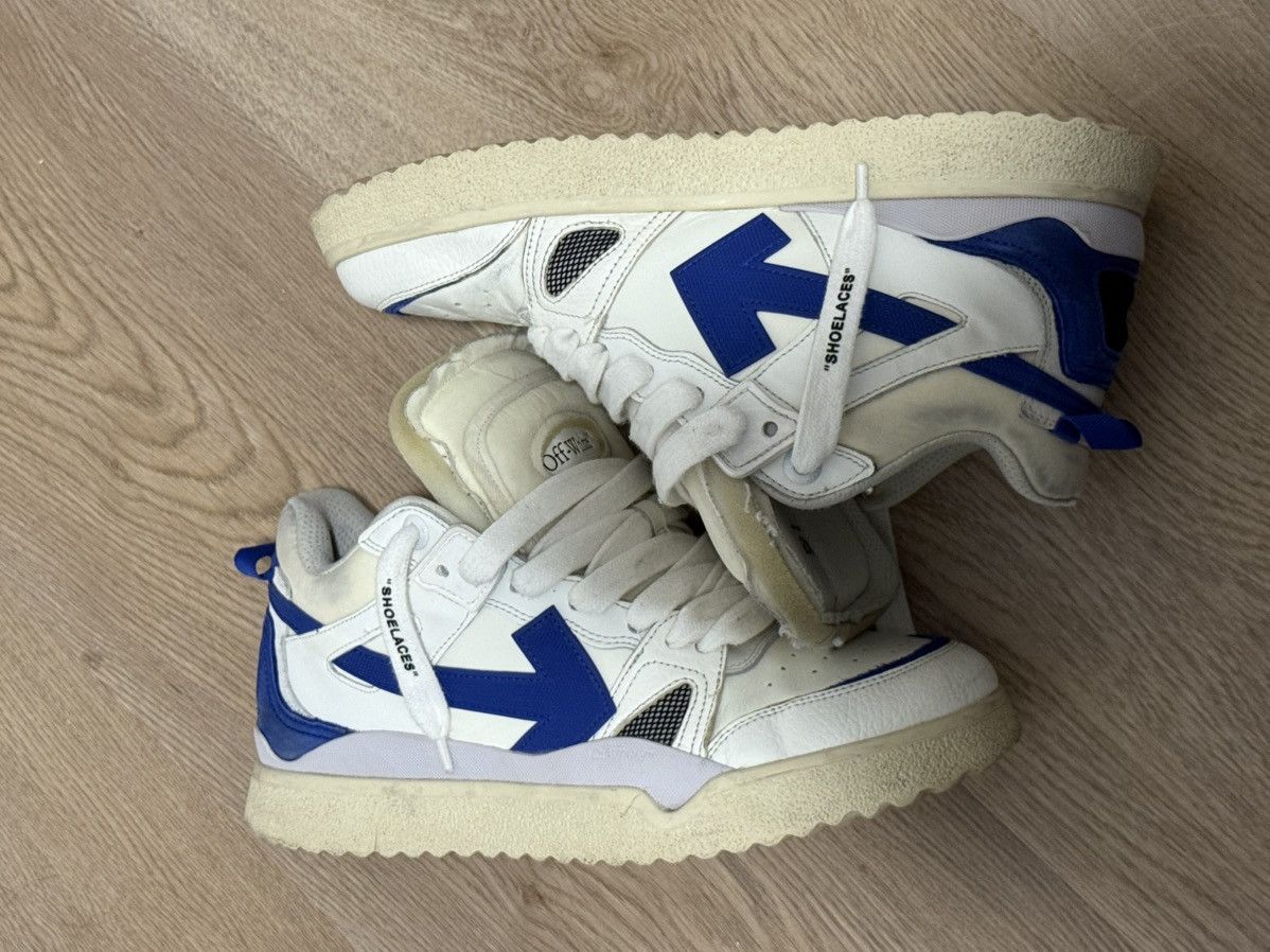 Off-White Off-White Mid Top Sponge Sneaker Size US 10 / EU 43 - 4 Thumbnail