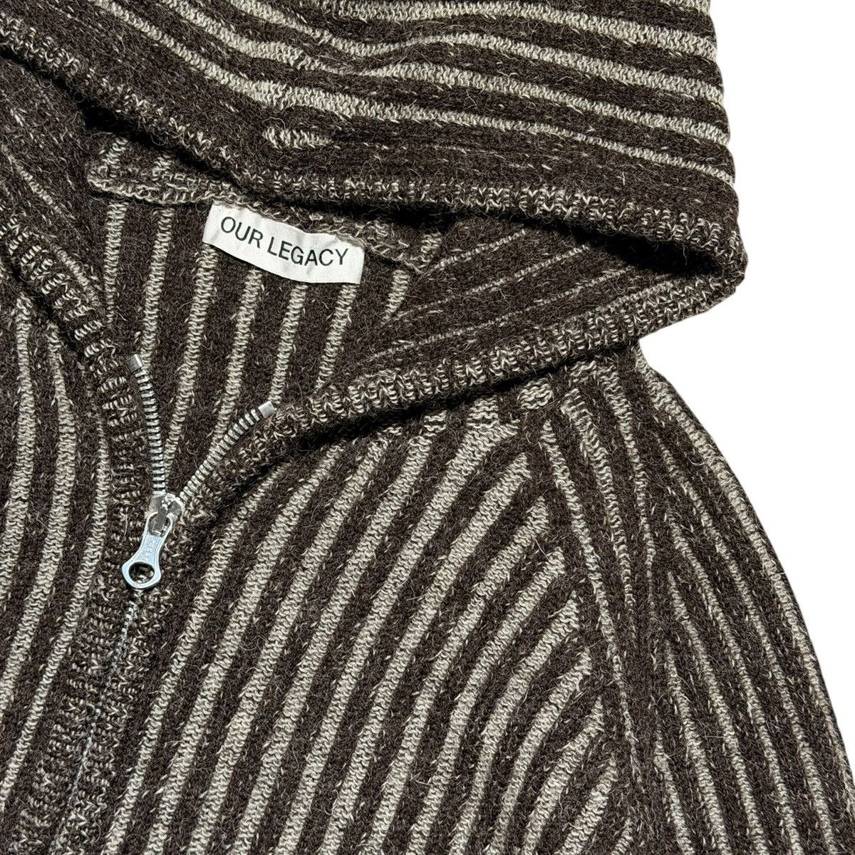 Our Legacy Wool striped Level hoodie Size US M / EU 48-50 / 2 - 2 Thumbnail