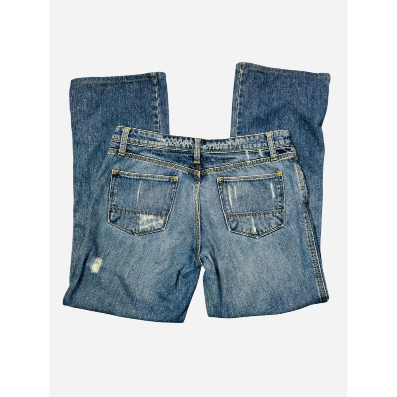 Polo Ralph Lauren Vintage Polo Ralph Lauren Melanie Distressed Bootcut Jeans Size 29" - 4 Thumbnail