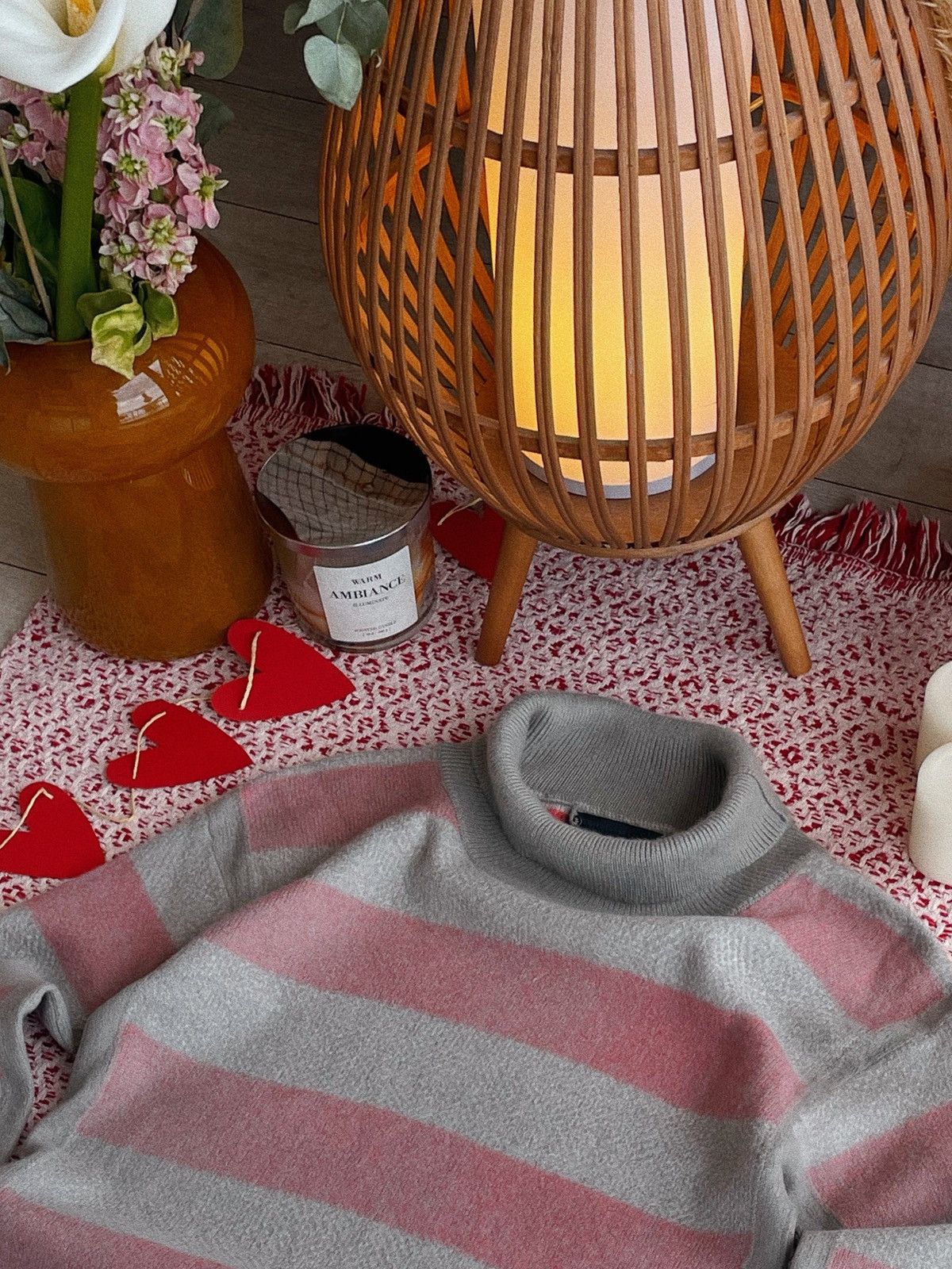 Burberry Prorsum Burberry Prorsum Pink & Grey Cashmere Sweater Size XS / US 0-2 / IT 36-38 - 7 Thumbnail