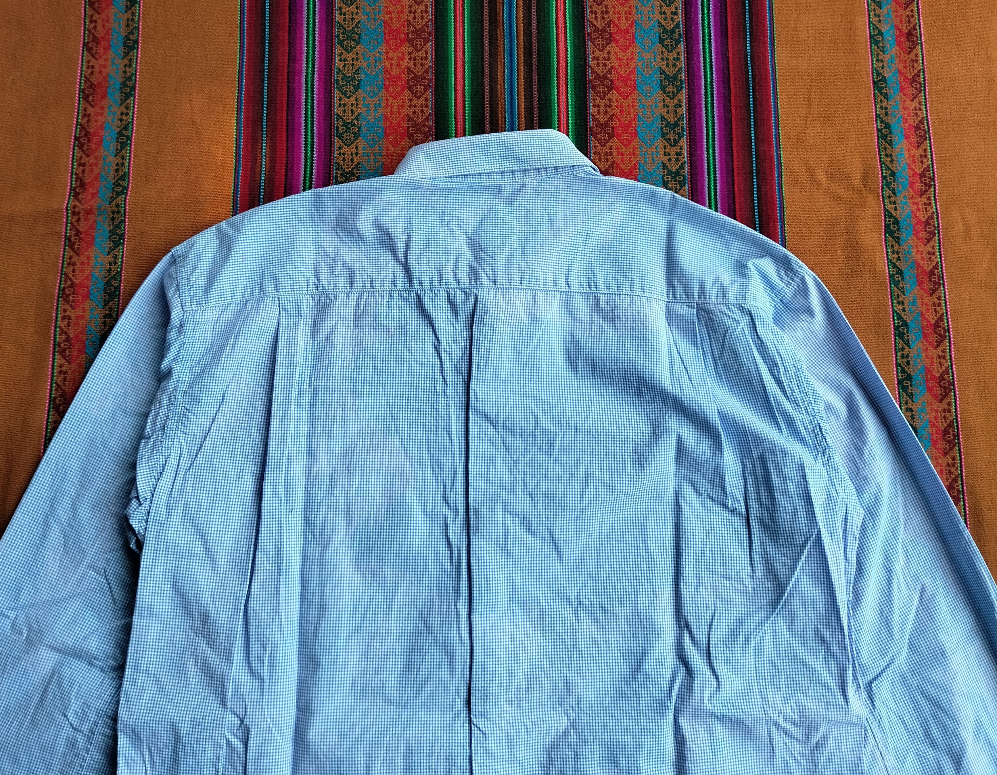 Comme des Garcons SHIRT CdG shirt Catton Panelled gingham Ls shirt Size US L / EU 52-54 / 3 - 14 Thumbnail