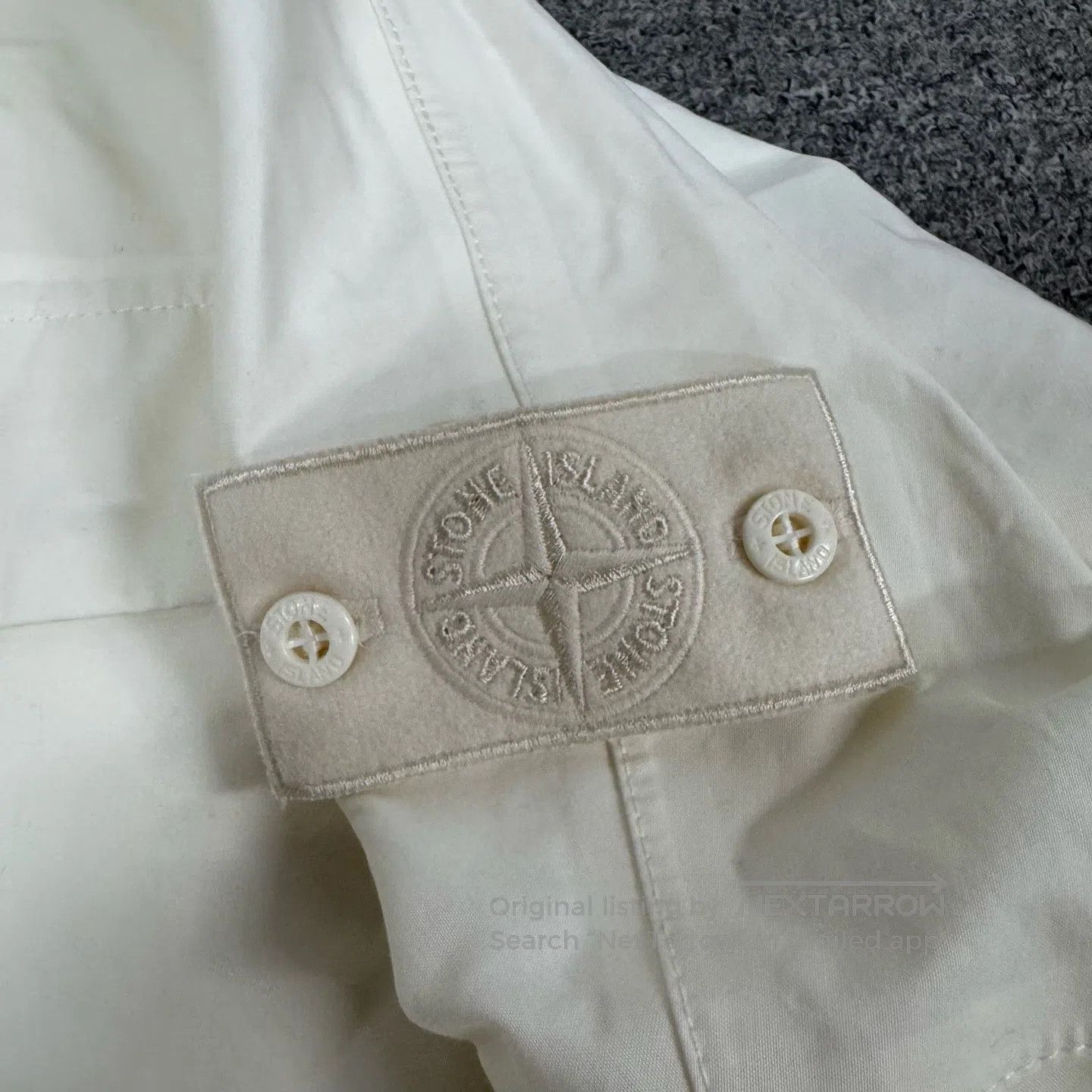 Stone Island STONE ISLAND White Ghost Multi-Pocket Functional Windproof Size US S / EU 44-46 / 1 - 4 Thumbnail