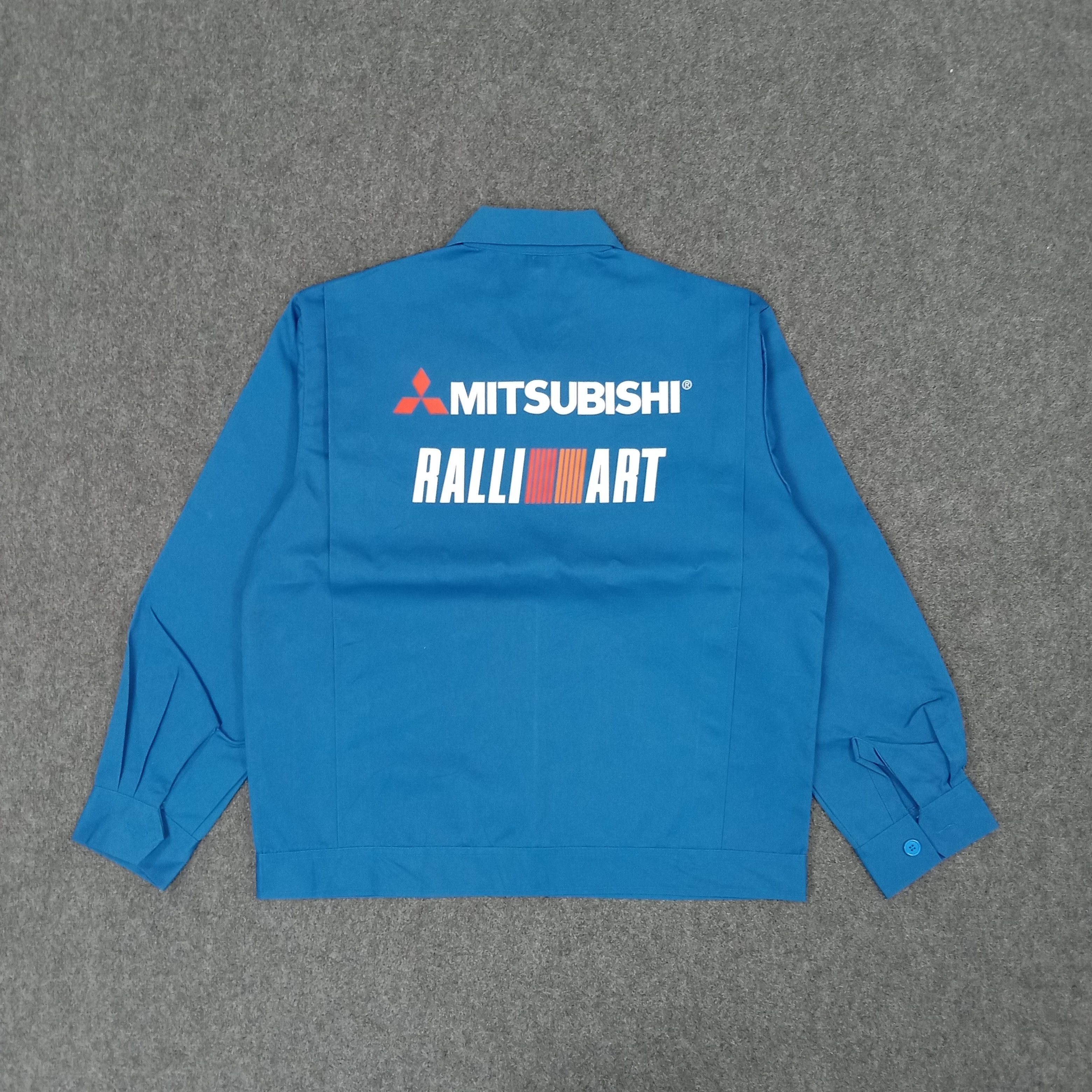 Japanese Brand × Vintage Mitsubishi Ralli Art Japanese Racing Jacket C220N10 Size US S / EU 44-46 / 1 - 1 Thumbnail