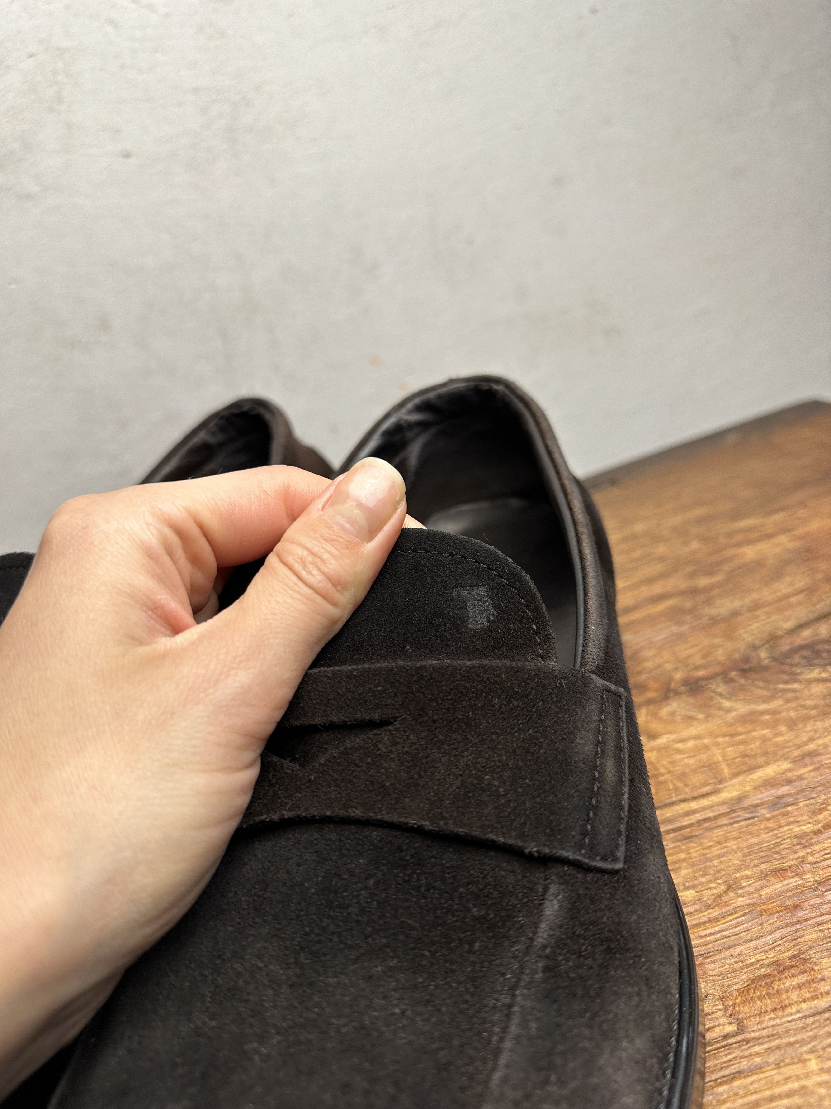 Tod's Tod's Formal Brown Suede Loafers Size US 11 / EU 44 - 4 Thumbnail