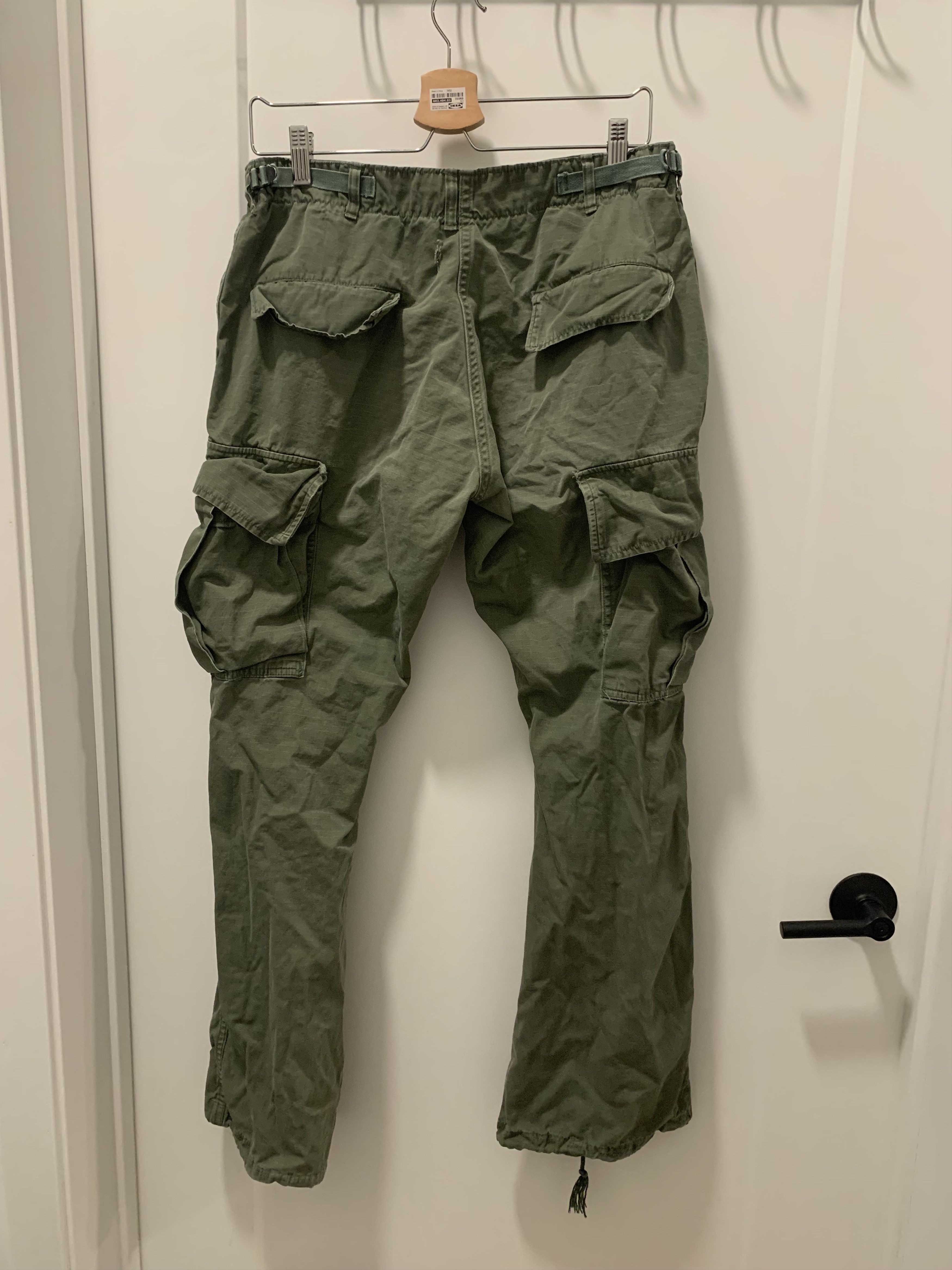 Vintage vintage ww2 m51 cargo pants ripstop Size US 32 / EU 48 - 2 Thumbnail