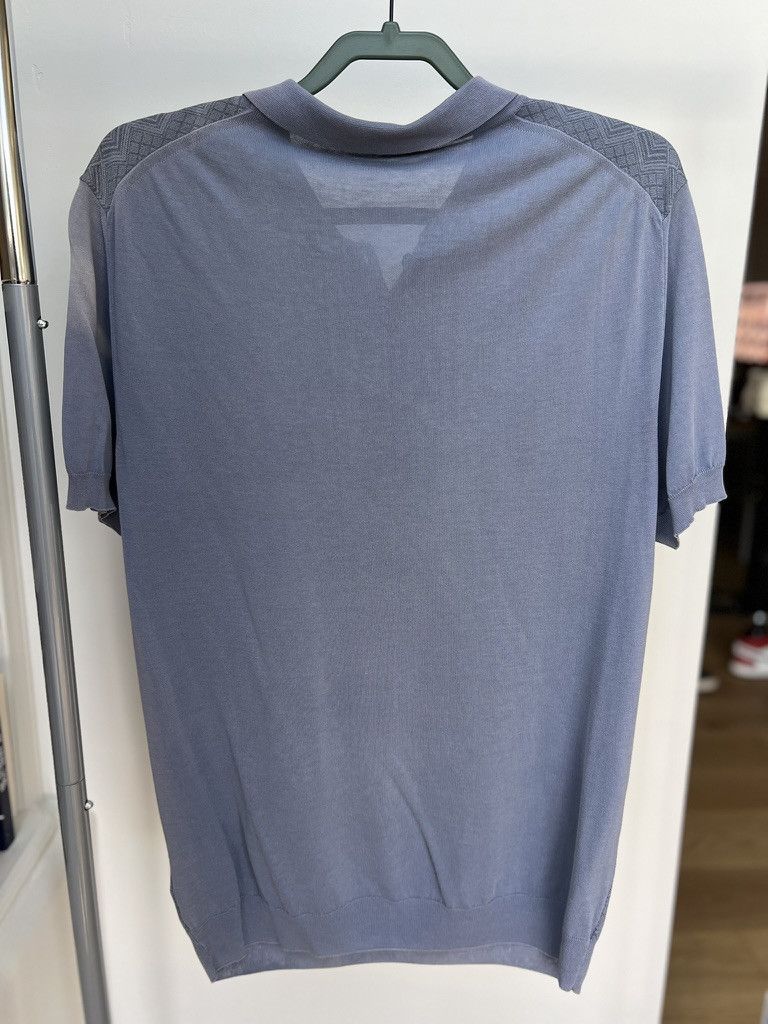 Zanone Zanone Knit Polo Size US L / EU 52-54 / 3 - 2 Thumbnail