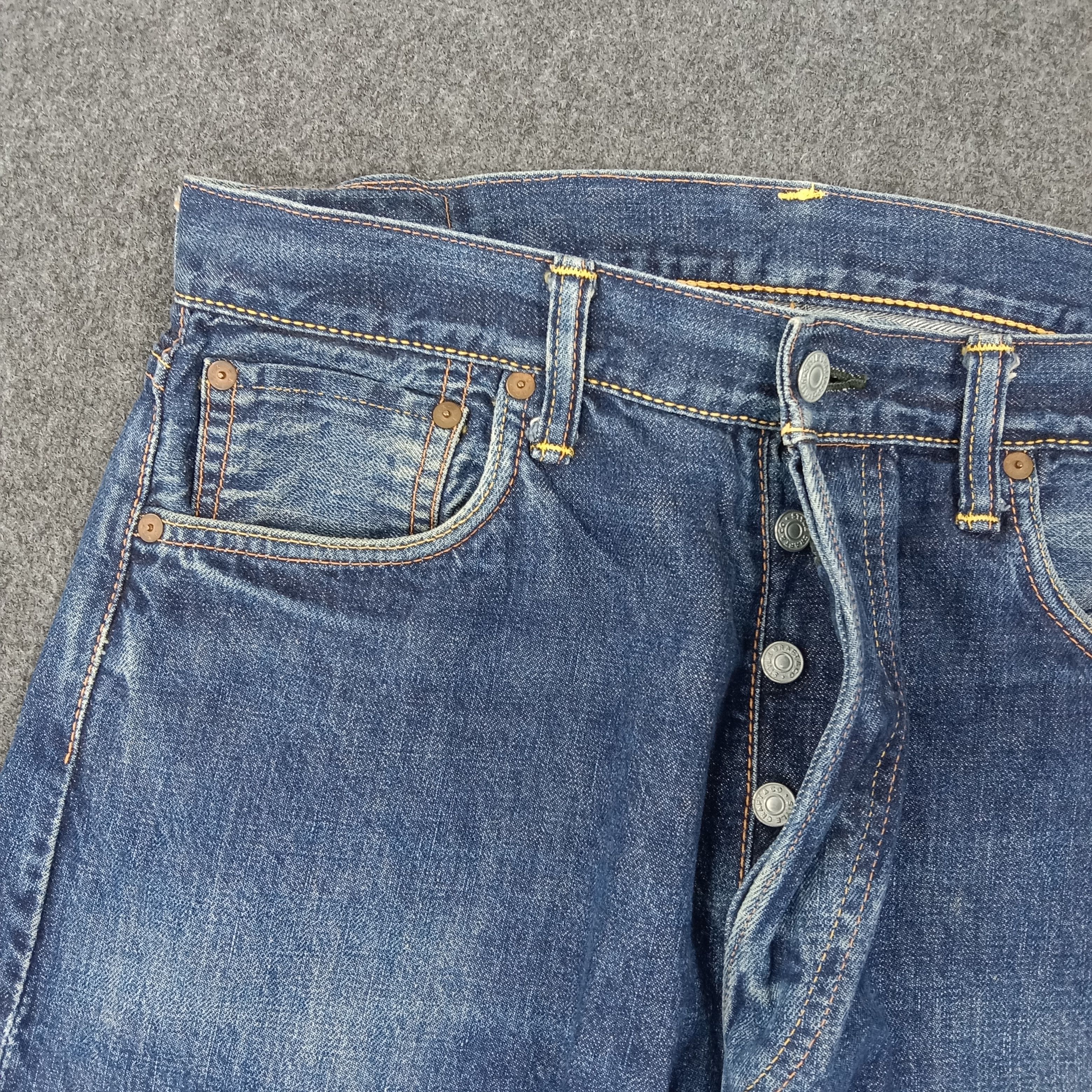 Evisu × Japanese Brand × Vintage Evisu Japanese Brand Daicock Custom Art Denim Jeans Size US 31 - 7 Thumbnail