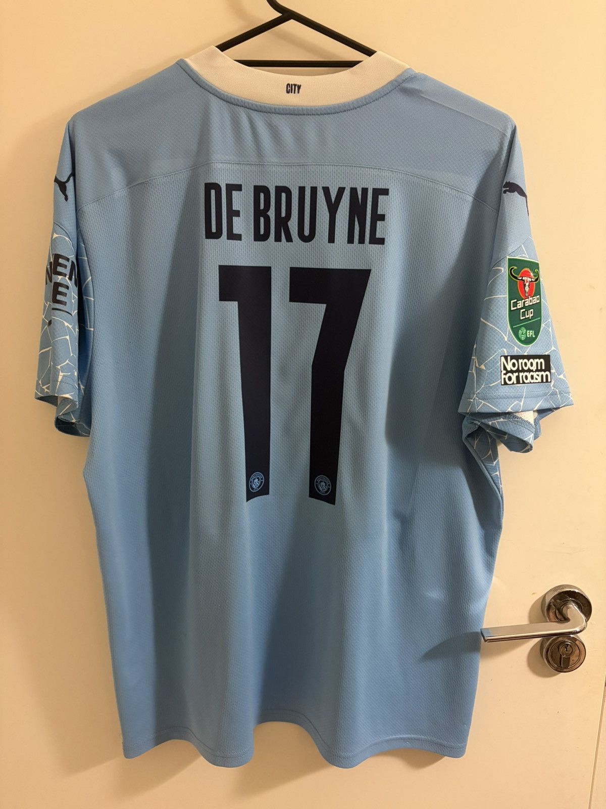 Puma Puma Manchester City Home Jersey 2021 Carabao Cup Final XXL Size US XXL / EU 58 / 5 - 2 Thumbnail