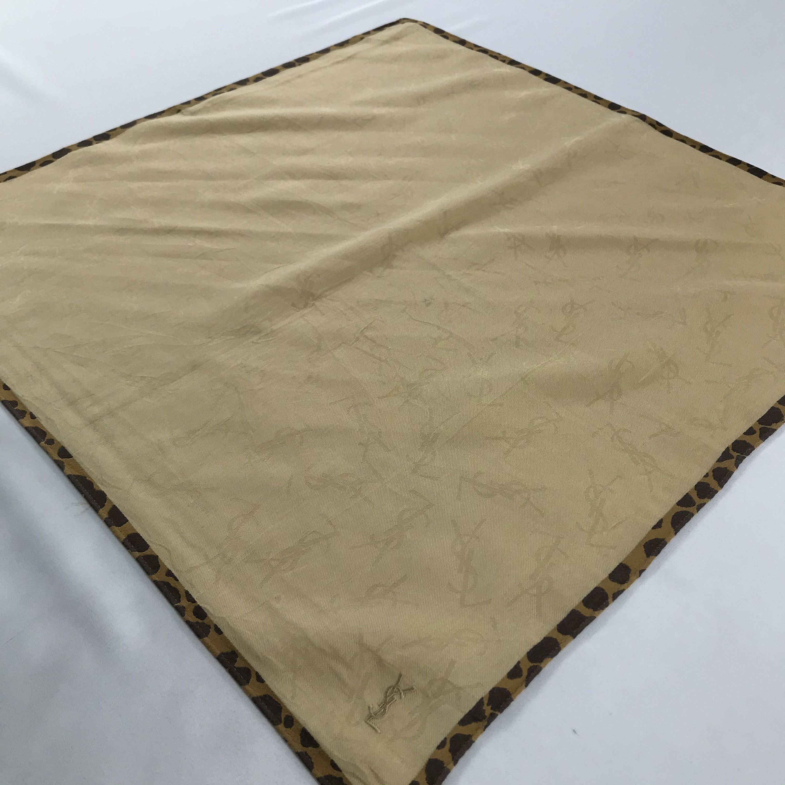 Vintage × Yves Saint Laurent Yves Saint Laurent Bandana /Handkerchief/Neckerchief -S1540 Size ONE SIZE - 2 Thumbnail