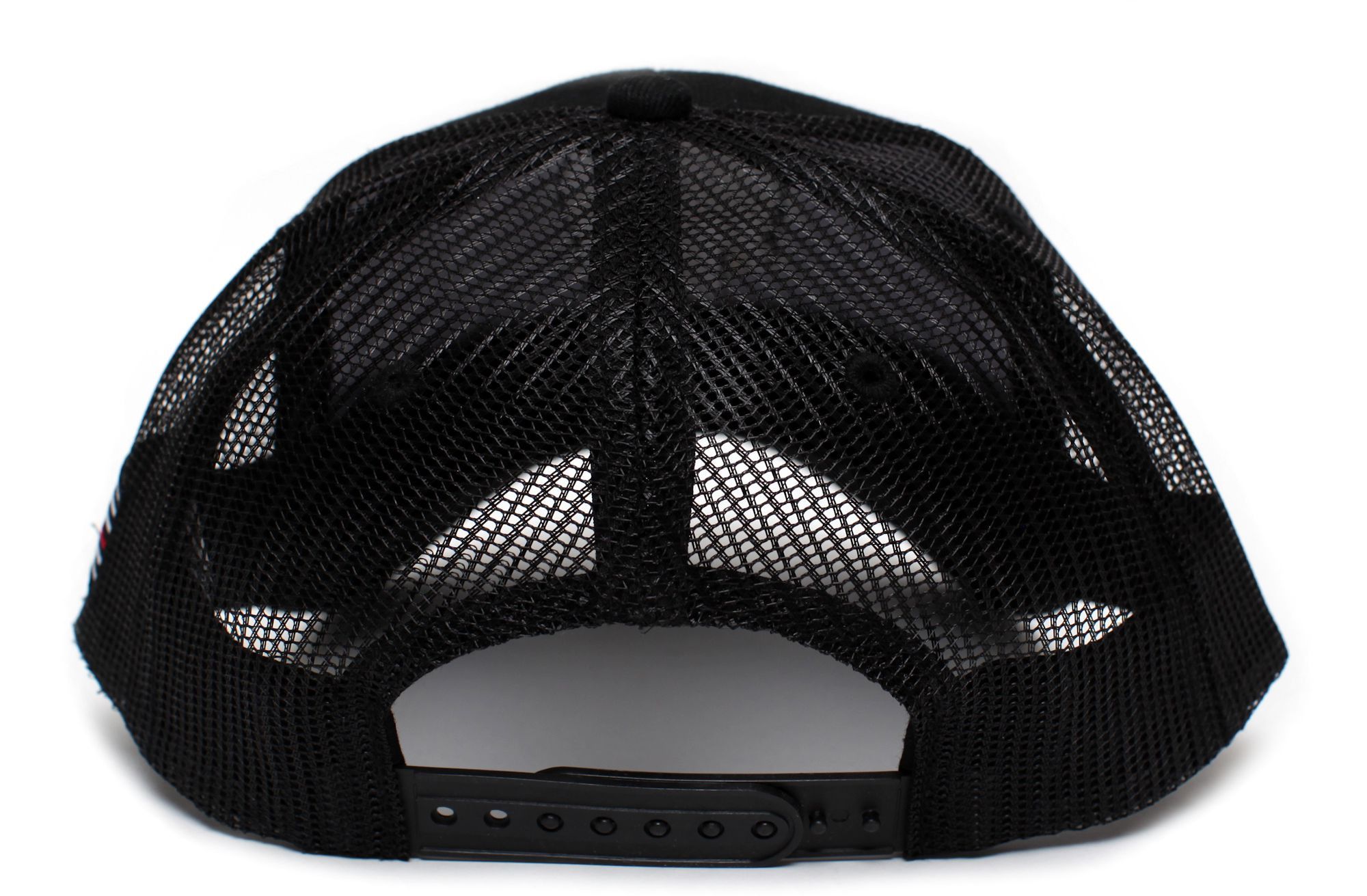 Other Skull Thin Red Line USA Flag Adult One-Size Cap Hat Black Size ONE SIZE - 3 Thumbnail