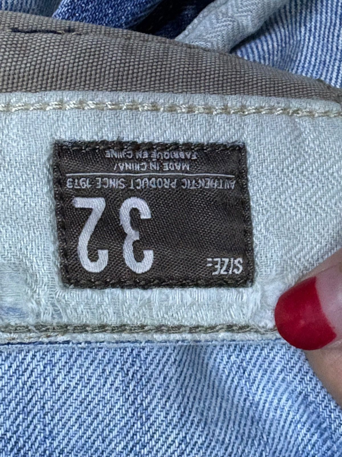Timberland Vintage Timberland Selvedge Faded Wash Ripped Baggy Jeans Size US 32 / EU 48 - 10 Thumbnail