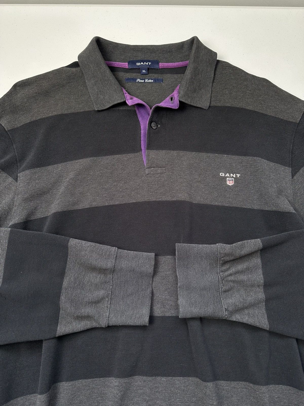 Gant Gant Rugby Shirt Zebra Oversized Size US XL / EU 56 / 4 - 5 Thumbnail