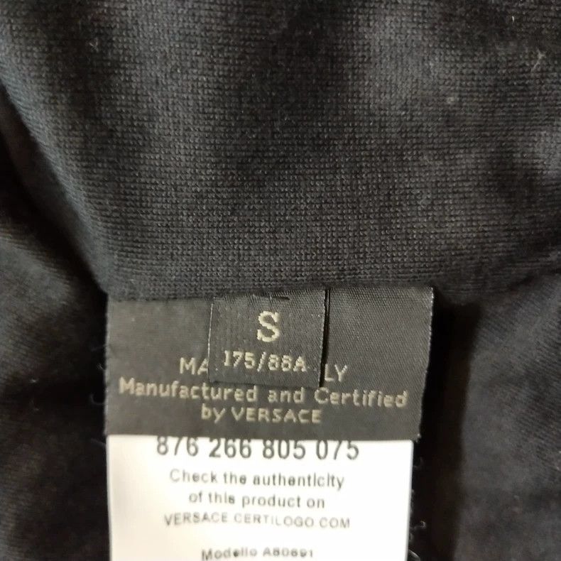 Versace Versace Leopard print patchwork jacket black and white pla Size US S / EU 44-46 / 1 - 6 Thumbnail