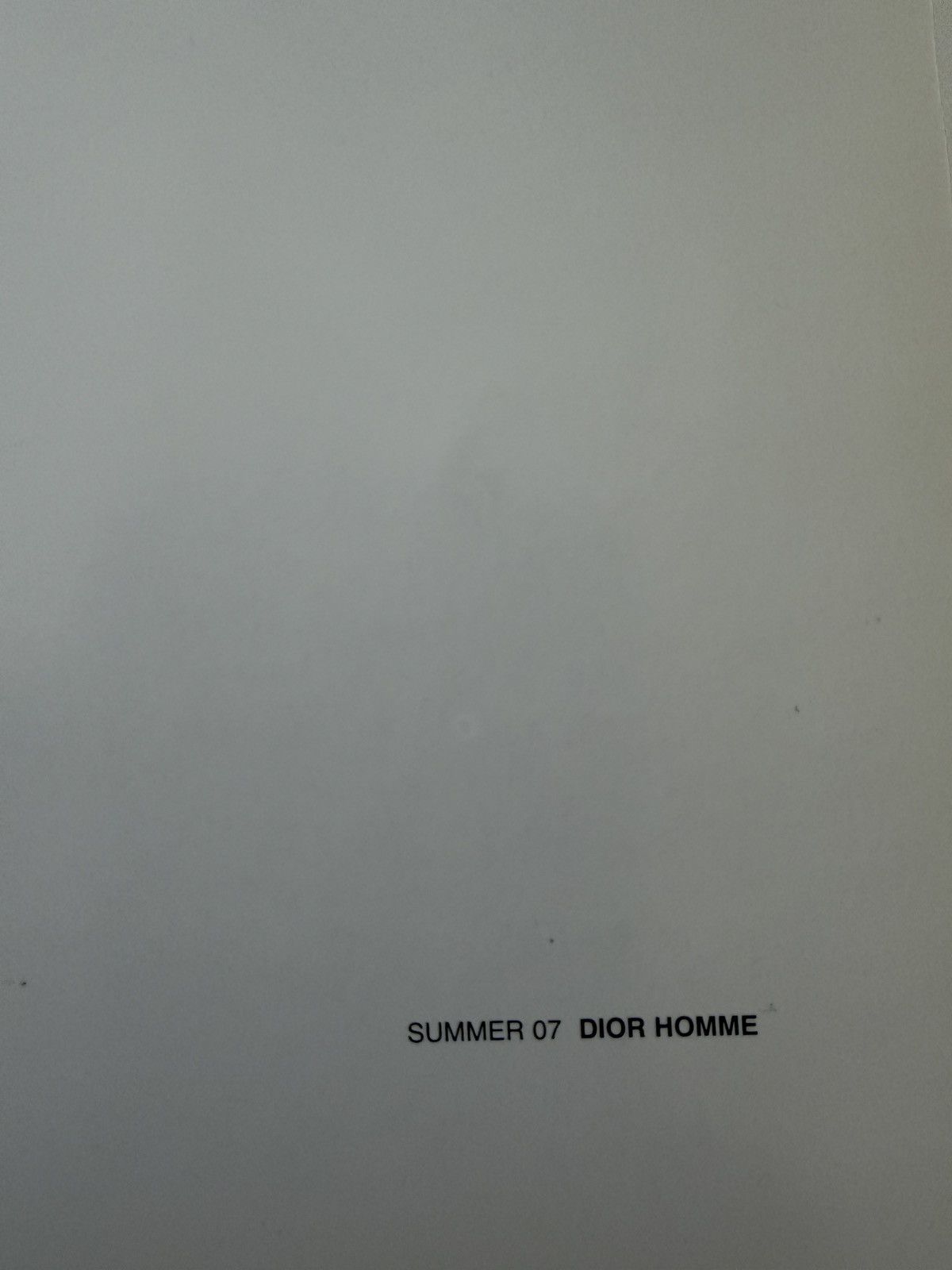 Dior Dior Homme Lookbooks - Hedi Slimane Size ONE SIZE - 8 Thumbnail