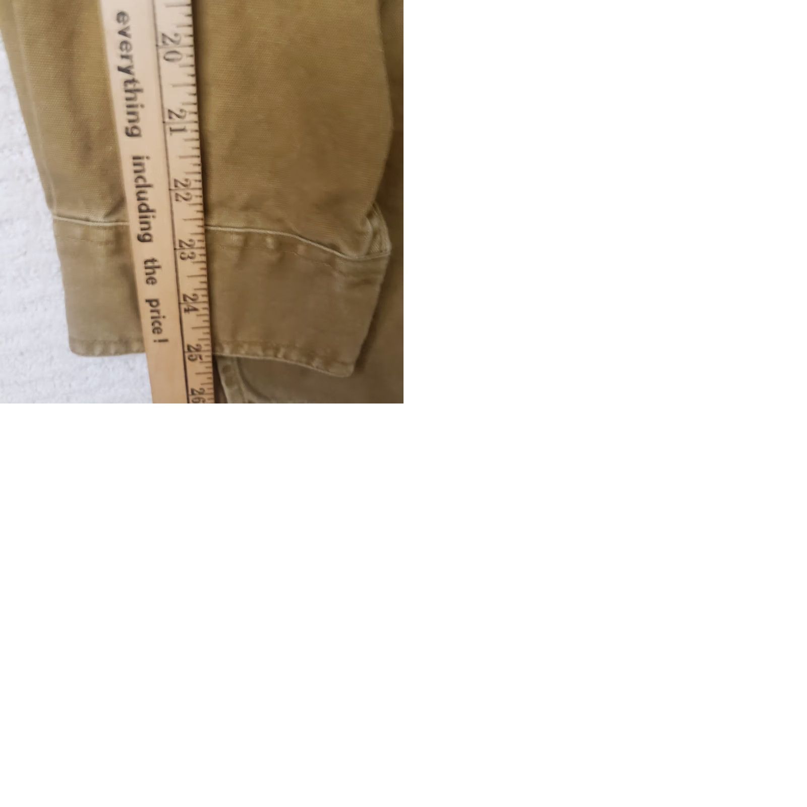 Vintage Clearwater Outfitters Shirt Men's Tan Brown Canvas Long Sleeve Rugged Outdoors Shirt Size US L / EU 52-54 / 3 - 10 Thumbnail