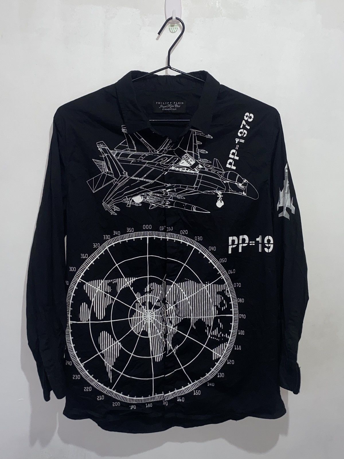 Tシャツ・カットソー Philipp Plein `Vintage Racing Strass` Man Fit T-Shirt T-Shirt Sexy Pure Fit Vintage Racing Strass | Philipp Plein