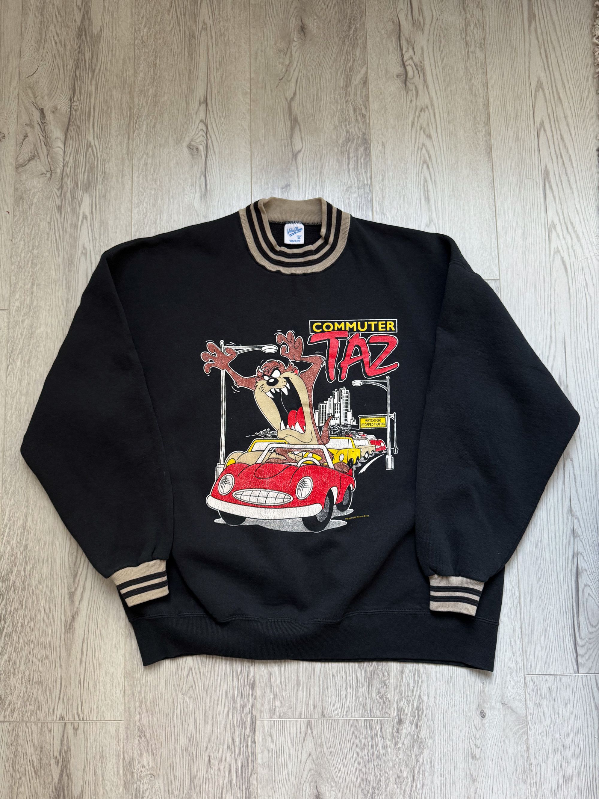 Cartoon Network Taz Devil Looney Tunes 1996 Sweatshirt Size XL Size US XL / EU 56 / 4 - 1 Thumbnail