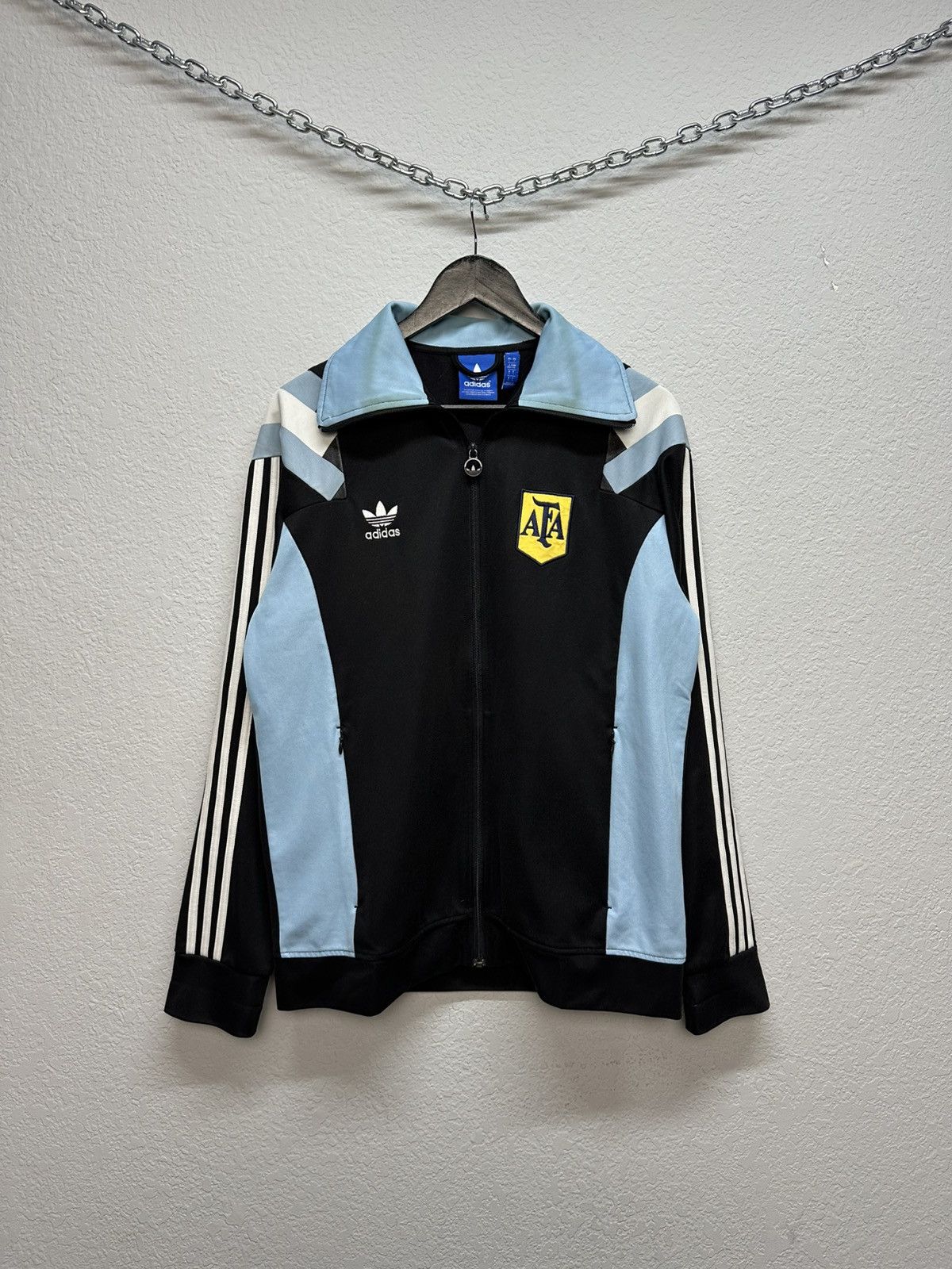 Vintage Vintage Adidas Argentina World Cup Track Jacket Archival Size US L / EU 52-54 / 3 - 1 Thumbnail