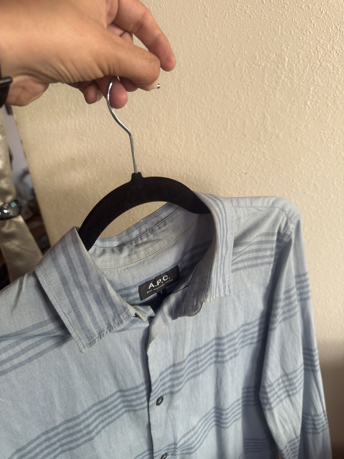 A.P.C. A.P.C nautical shirt Size US S / EU 44-46 / 1 - 5 Thumbnail