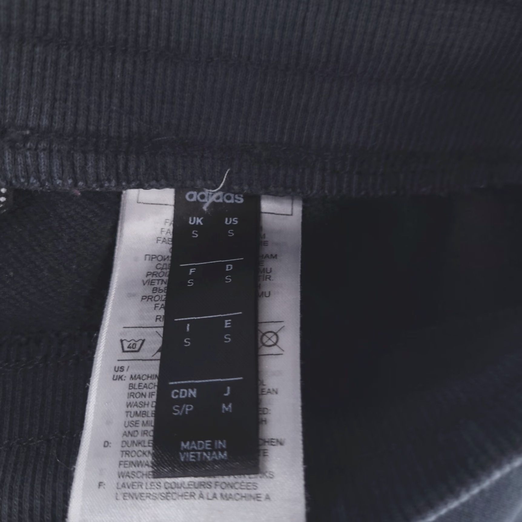 Adidas Adidas Sweatpants Mens Small Black Jogger Size US 30 / EU 46 - 5 Thumbnail