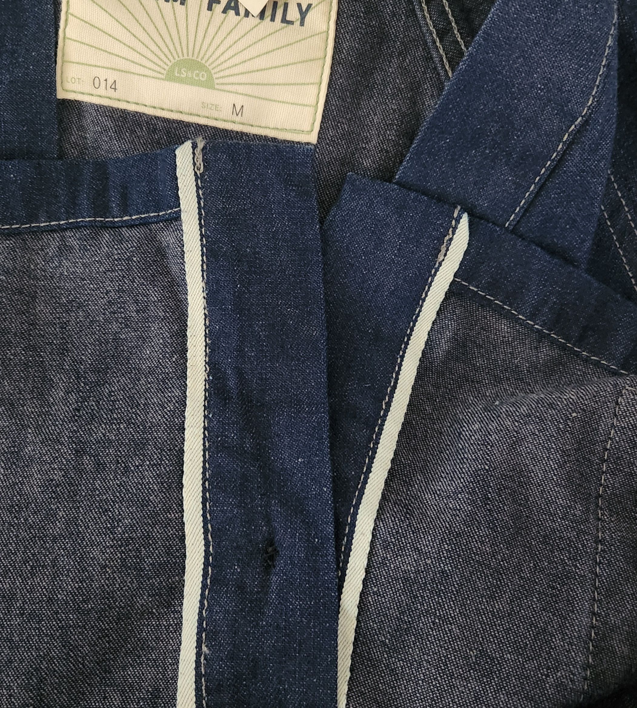 Levi's × Levi's Made & Crafted LEVI'S MADE & CRAFTED DENIM FAMILY CARDIGAN $370 Selvedge Size US M / EU 48-50 / 2 - 9 Thumbnail