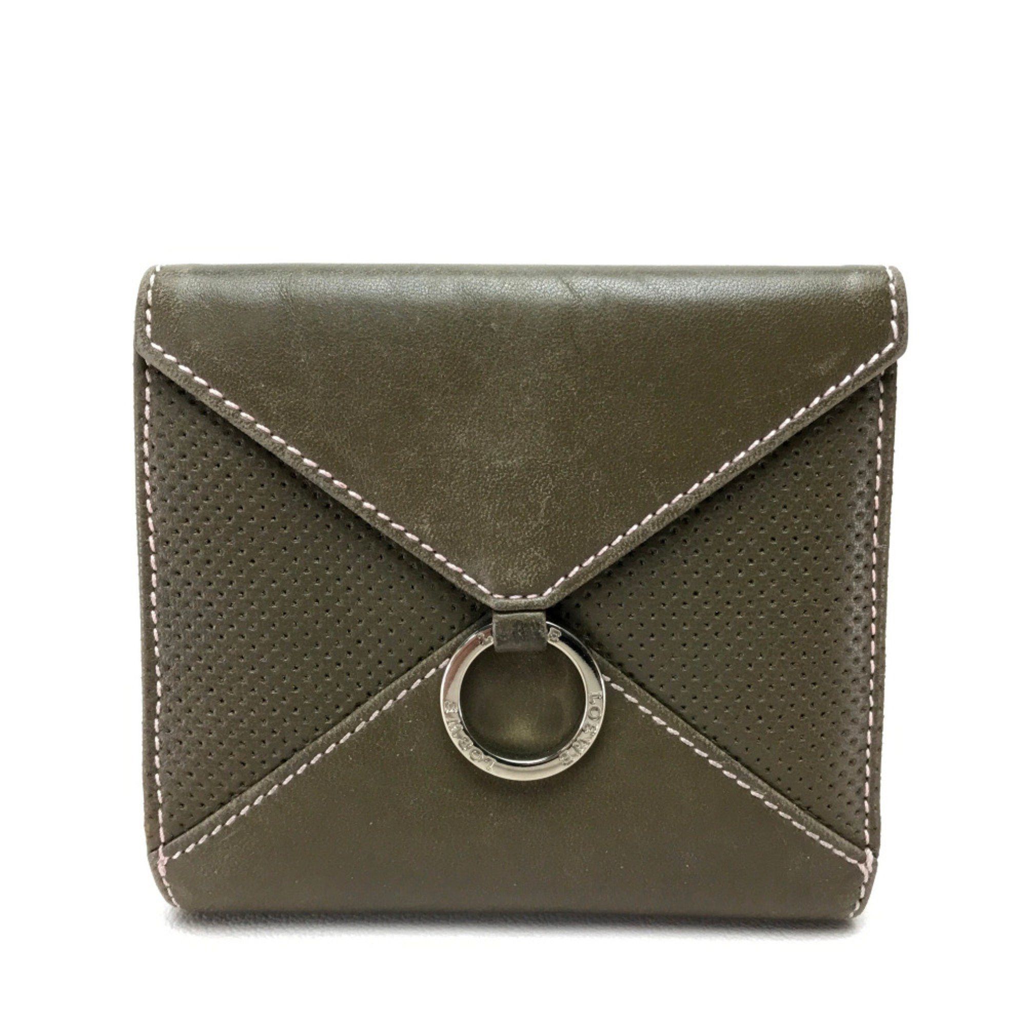 Loewe Loewe Women's Folded wallet khaki khaki Size ONE SIZE - 1 Thumbnail