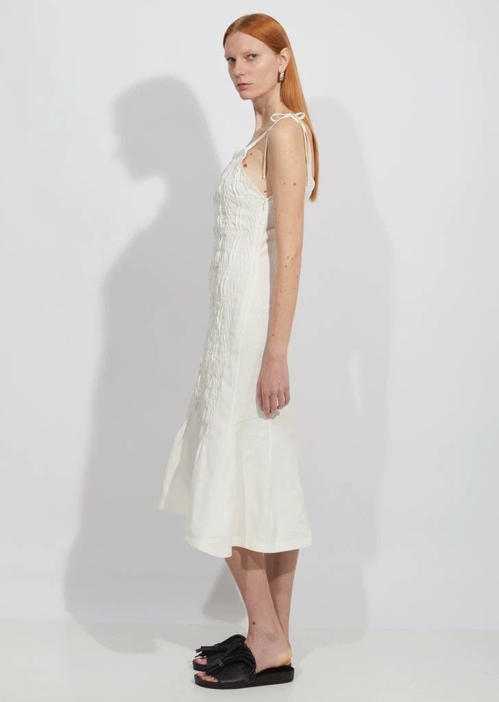 Jil Sander Jil Sander Crinkled Tencel Linen Dress Size M / US 6-8 / IT 42-44 - 8 Thumbnail