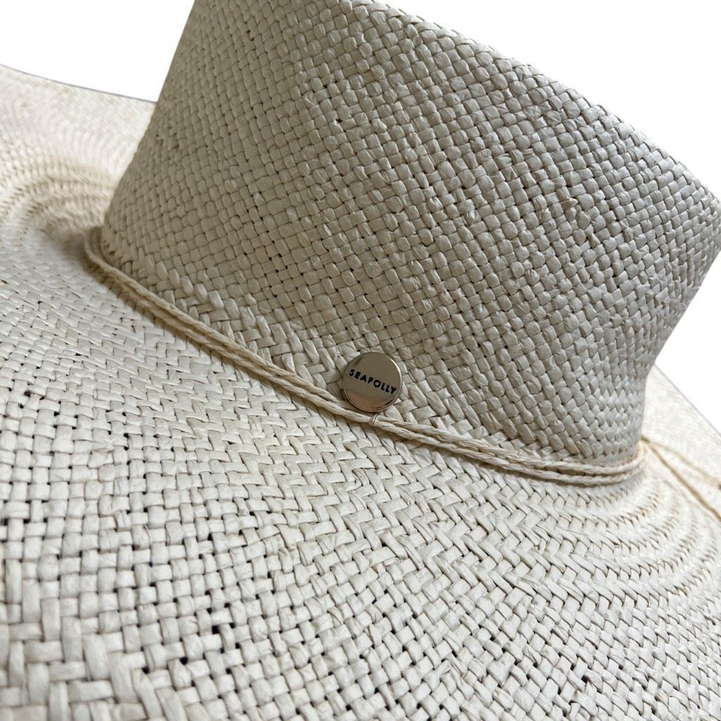Other Seafolly Sundown Boater Hat in Natural Size ONE SIZE - 3 Thumbnail