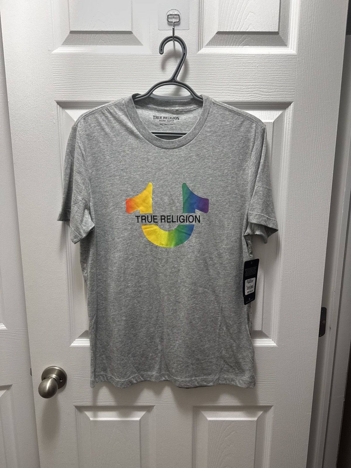 True Religion True Religion Pride Rainbow Horse Shoe Deadstock Grey Shirt Size US S / EU 44-46 / 1 - 1 Thumbnail