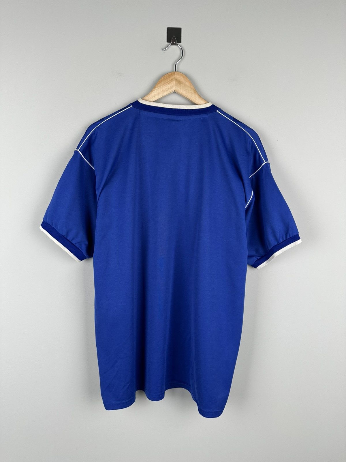 Vintage Vintage 90s Retro Score Draw Everton Soccer Jersey Size US XL / EU 56 / 4 - 5 Thumbnail