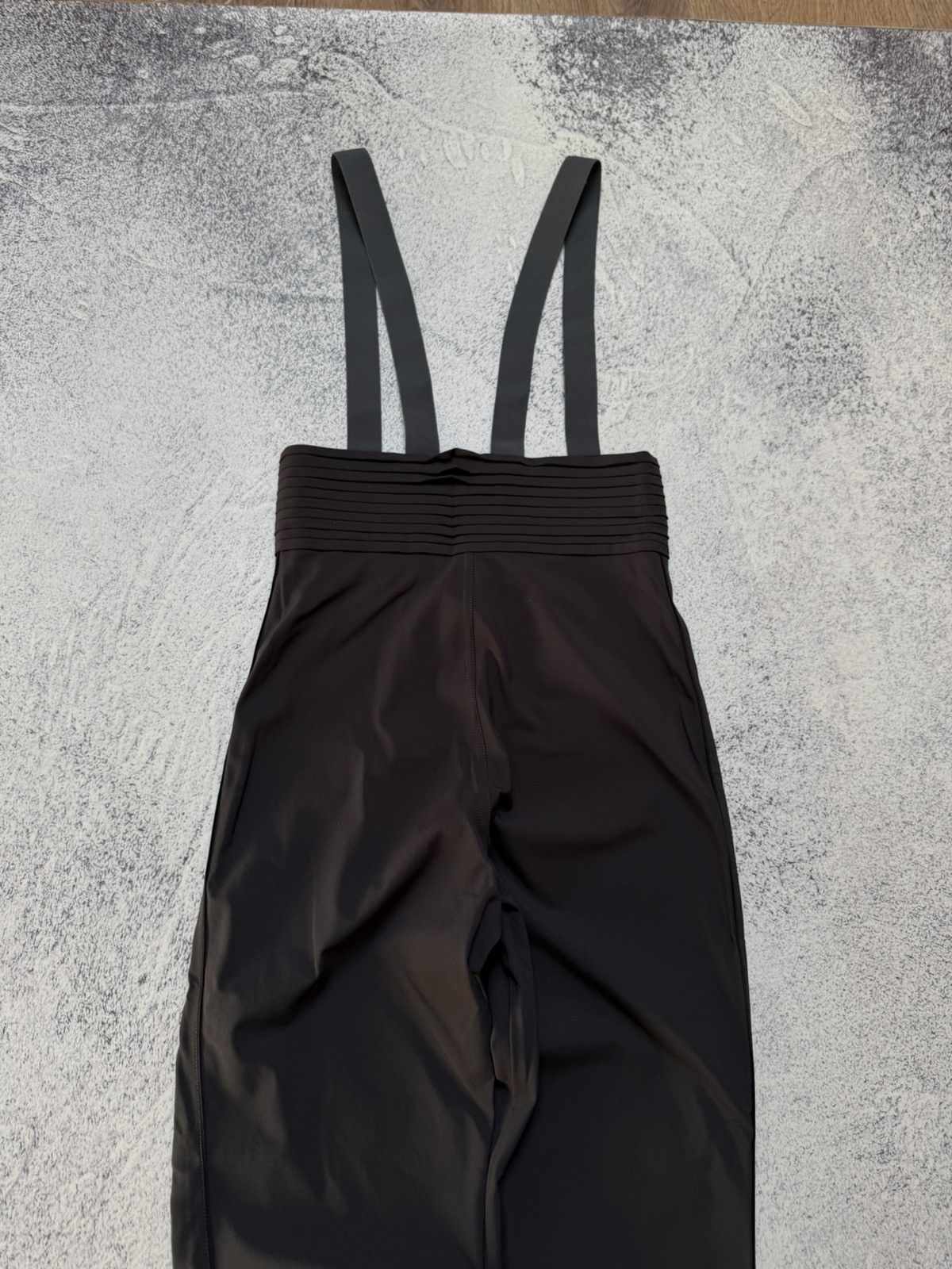 Marithe + Francois Girbaud Style Rick Owens Overalls High Waist Suspender Pants Size 28" / US 6 / IT 42 - 12 Thumbnail