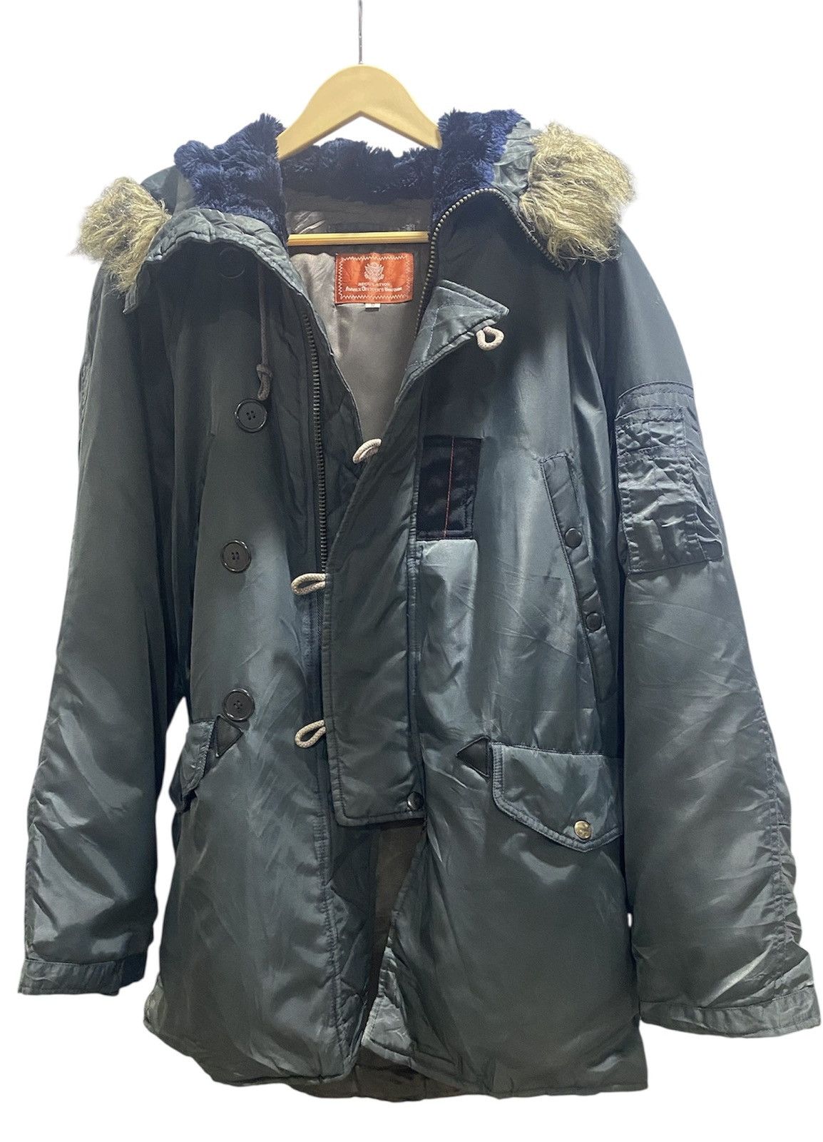 Avirex Vintage Avirex N-3B Parka Jacket Faux Fur Collar Size US S / EU 44-46 / 1 - 2 Thumbnail