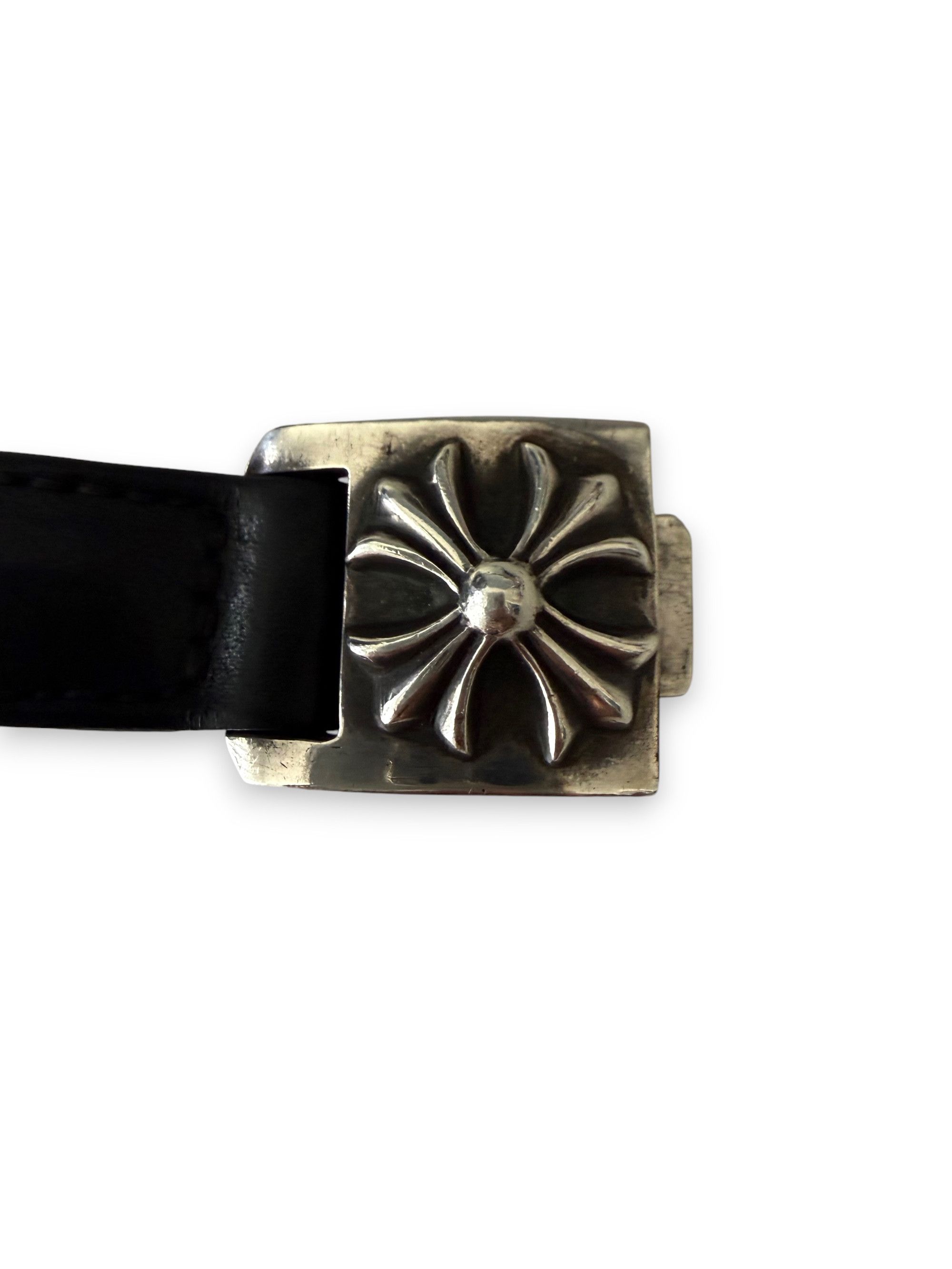 Chrome Hearts Chrome Hearts Floral Harness Clasp Leather Bracelet Size ONE SIZE - 3 Thumbnail