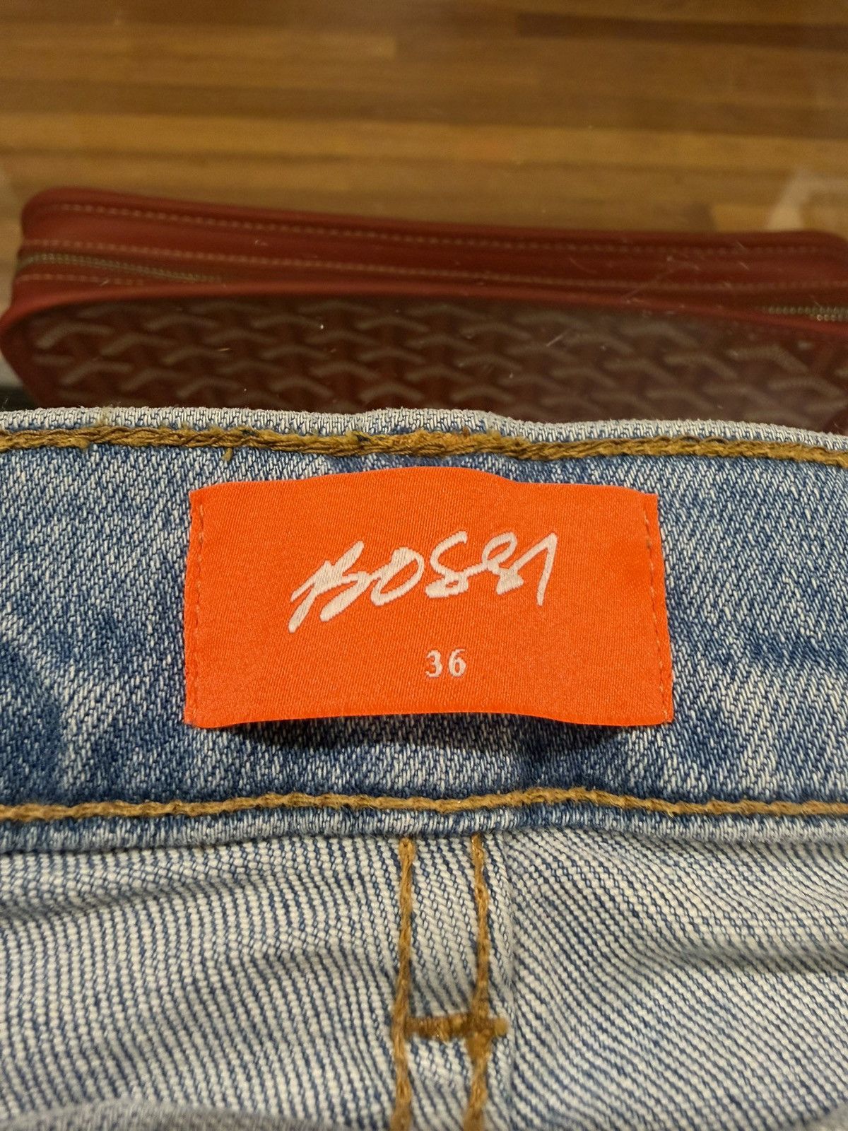 Bossi Sportswear Bossi Sportswear Skull Denim Jeans Size US 36 / EU 52 - 3 Thumbnail