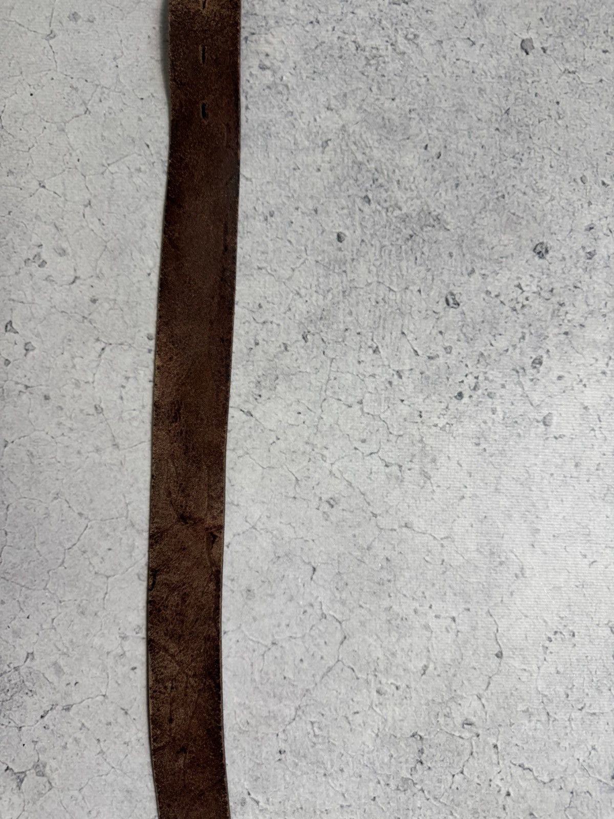 Diesel × Japanese Brand Diesel Leather Belt Hype Rare Y2K Brown Size ONE SIZE - 11 Thumbnail