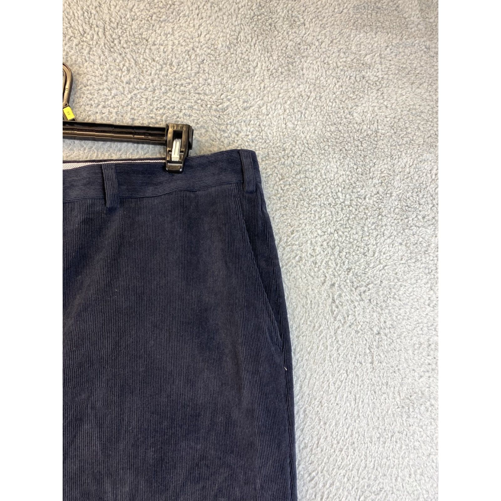 Canali Canali Men's Corduroy Dress Pants Size 38 Regular Fit Gray Stretch Cotton Italy Size US 38 / EU 54 - 3 Thumbnail