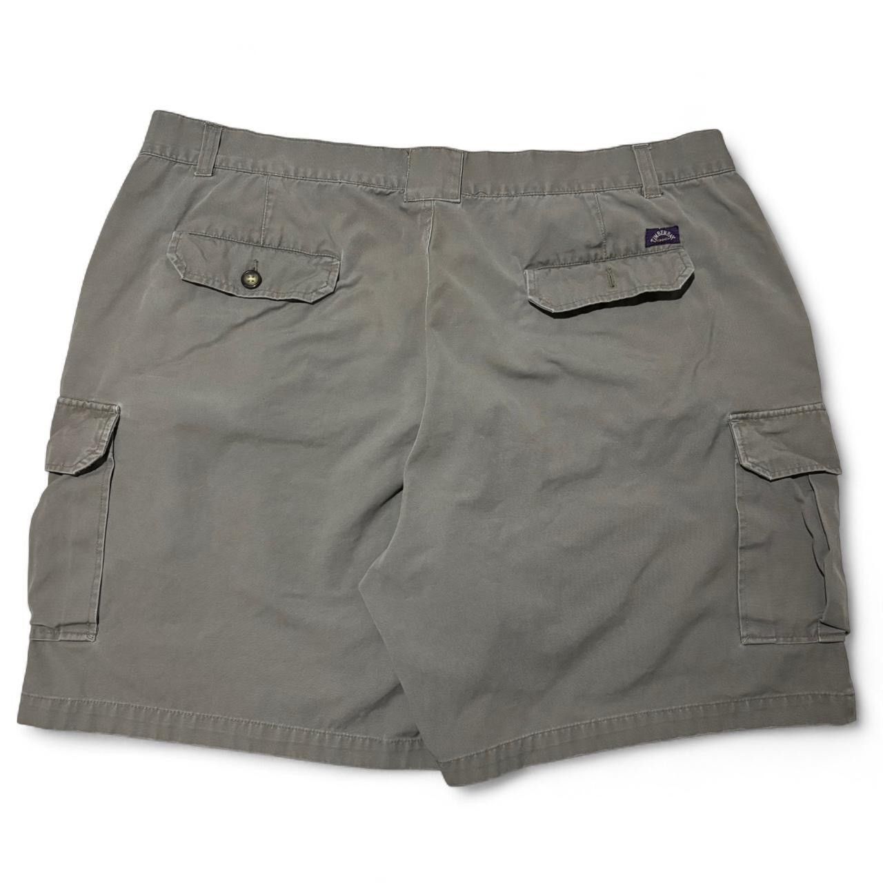 Vintage Vintage 90s Khaki Baggy Cargo Shorts Size US 44 / EU 60 - 6 Thumbnail