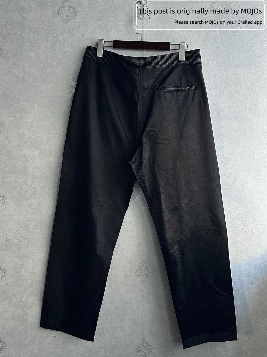 Ann Demeulemeester Sz L Ann Demeulemeester Joint Material Pants Size US 34 / EU 50 - 2 Thumbnail