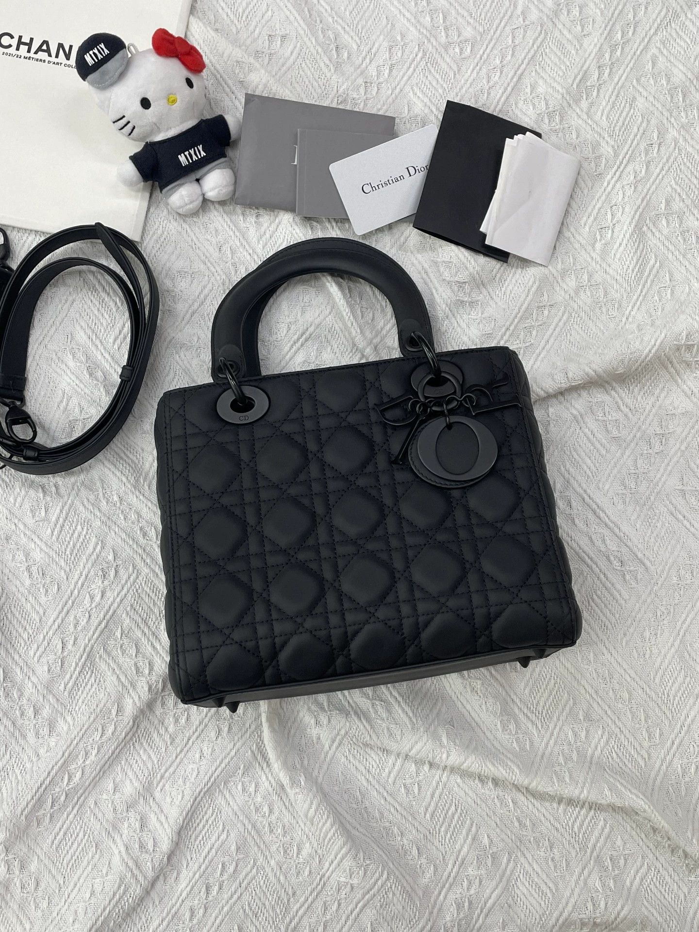 Dior Dior Lady 5 Matte Black 98 New Size ONE SIZE - 1 Thumbnail