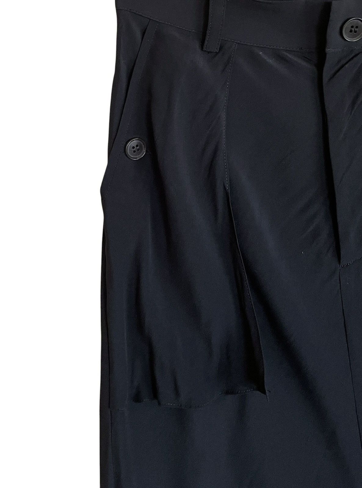 Yohji Yamamoto Vintage Japanese Brand Yohji Yamamoto 100% Silk Skirt 2000s Size 26" / US 2 / IT 38 - 5 Thumbnail