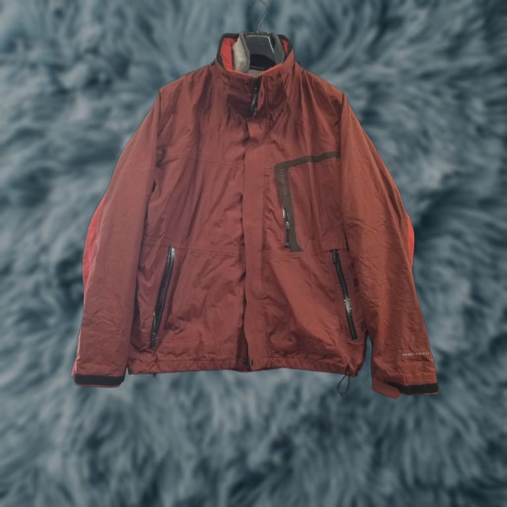 Vintage Columbia Titanium Jacket Mens XL Orange Waterproof Breathable Full Zip Size US XL / EU 56 / 4 - 1 Thumbnail