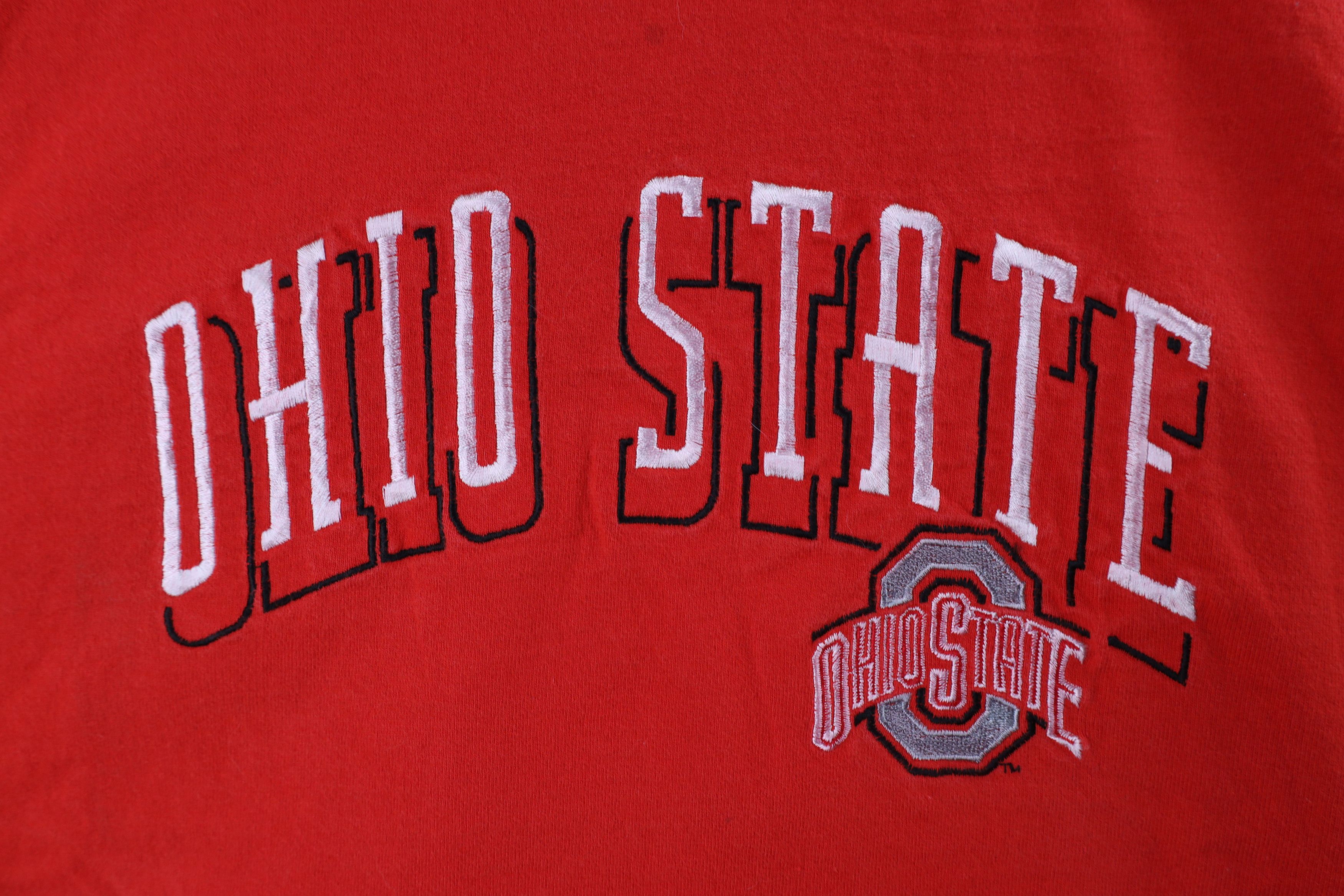 Vintage Vintage 90s Ohio State University Short Sleeve T-Shirt Size US M / EU 48-50 / 2 - 4 Thumbnail