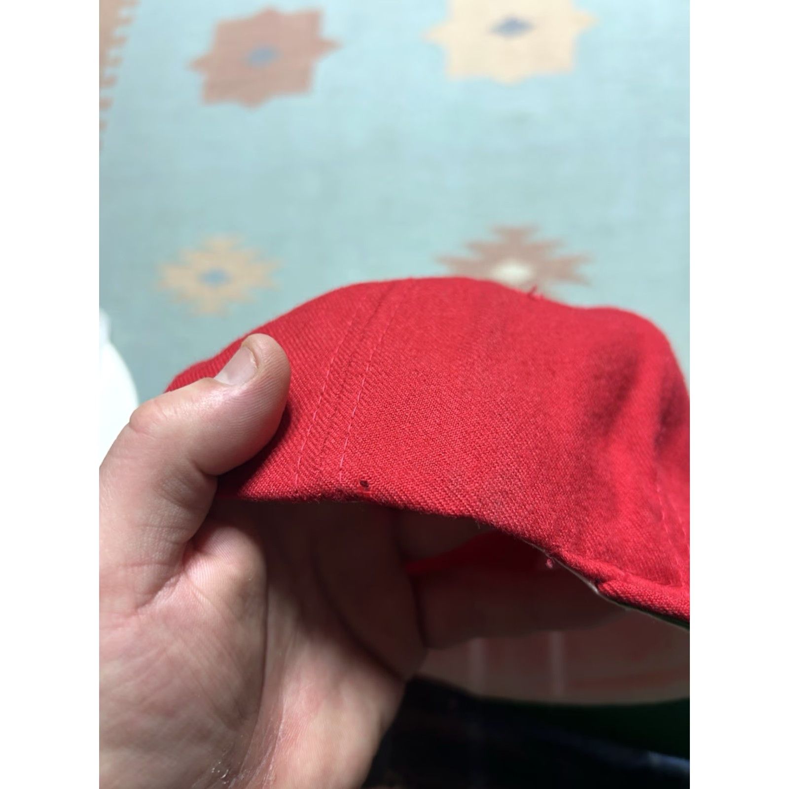 Sports Specialties VINTAGE Sports Specialties Snapback Hat Cap Wool Red Men's Adjustable Kentucky Derby Churchill Downs Derby Hat Size ONE SIZE - 6 Thumbnail
