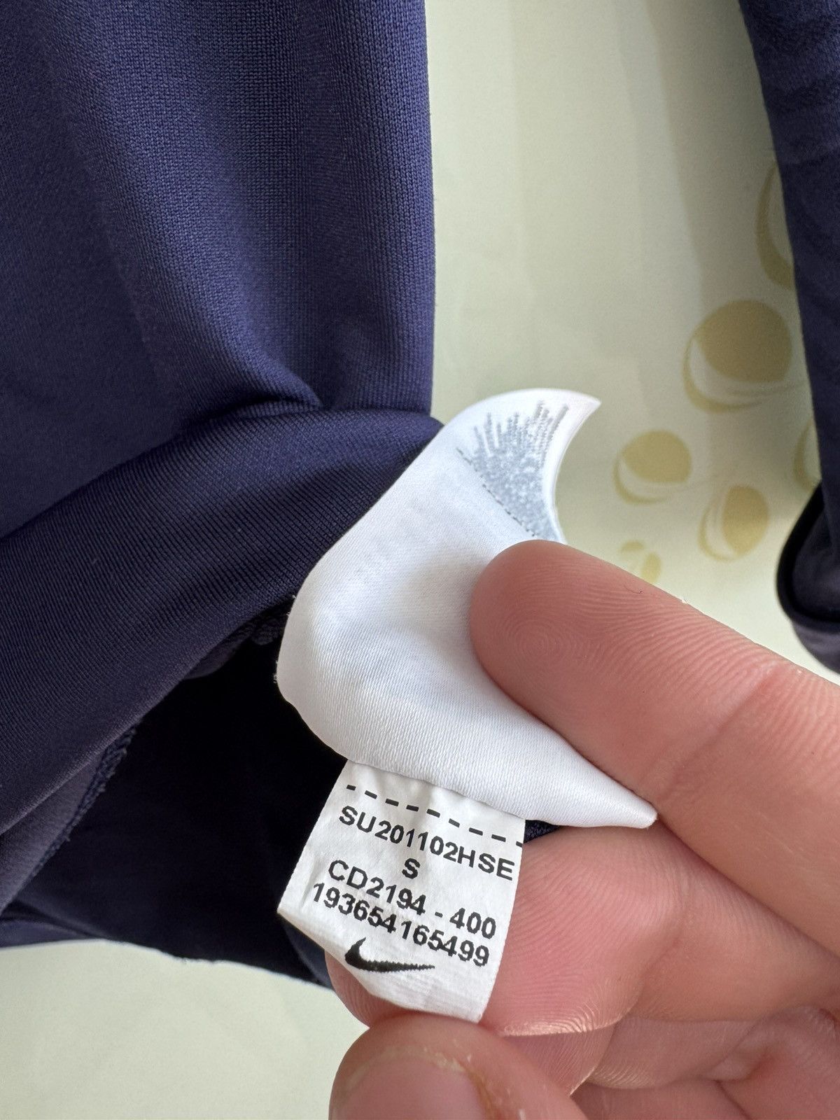 Nike France 2020-2021 Soccer Training Drill Top Football Jersey Size US S / EU 44-46 / 1 - 13 Thumbnail