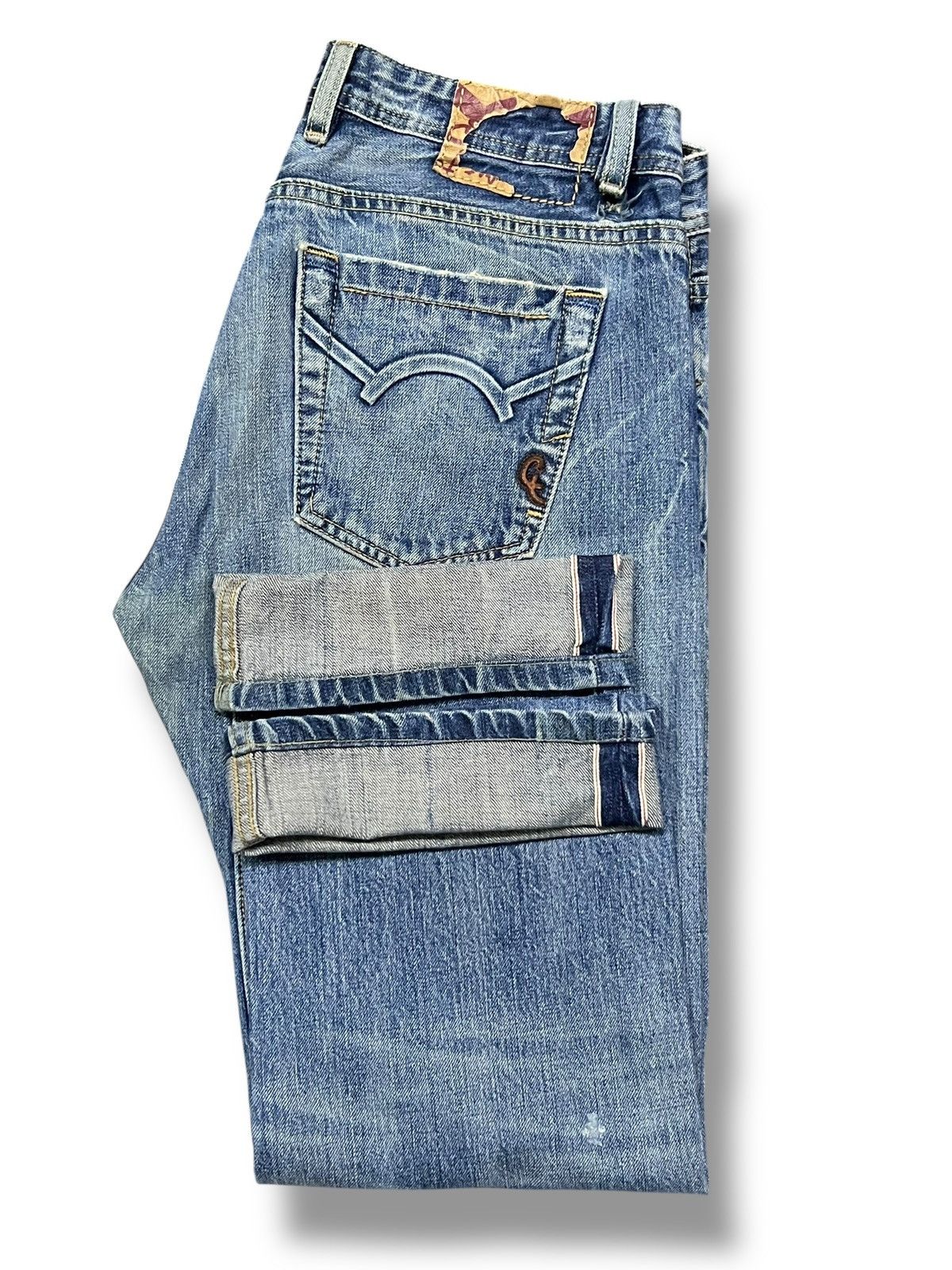 Cult Of Individuality Baggy Vintage Cult Of Individuality Selvedge Denim Size US 35 - 8 Thumbnail